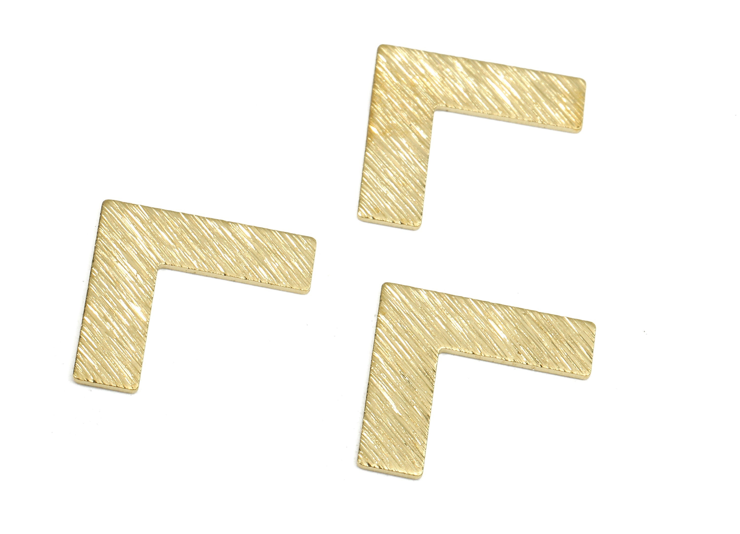 Brass Arrow Charms- Raw Brass Texture Arrow Pendant- Brass Arrow Tag - Brass Textured Tag - Brass Findings - 19.43x12.54x0.7mm - PP2521 - DOMEDBAZAAR