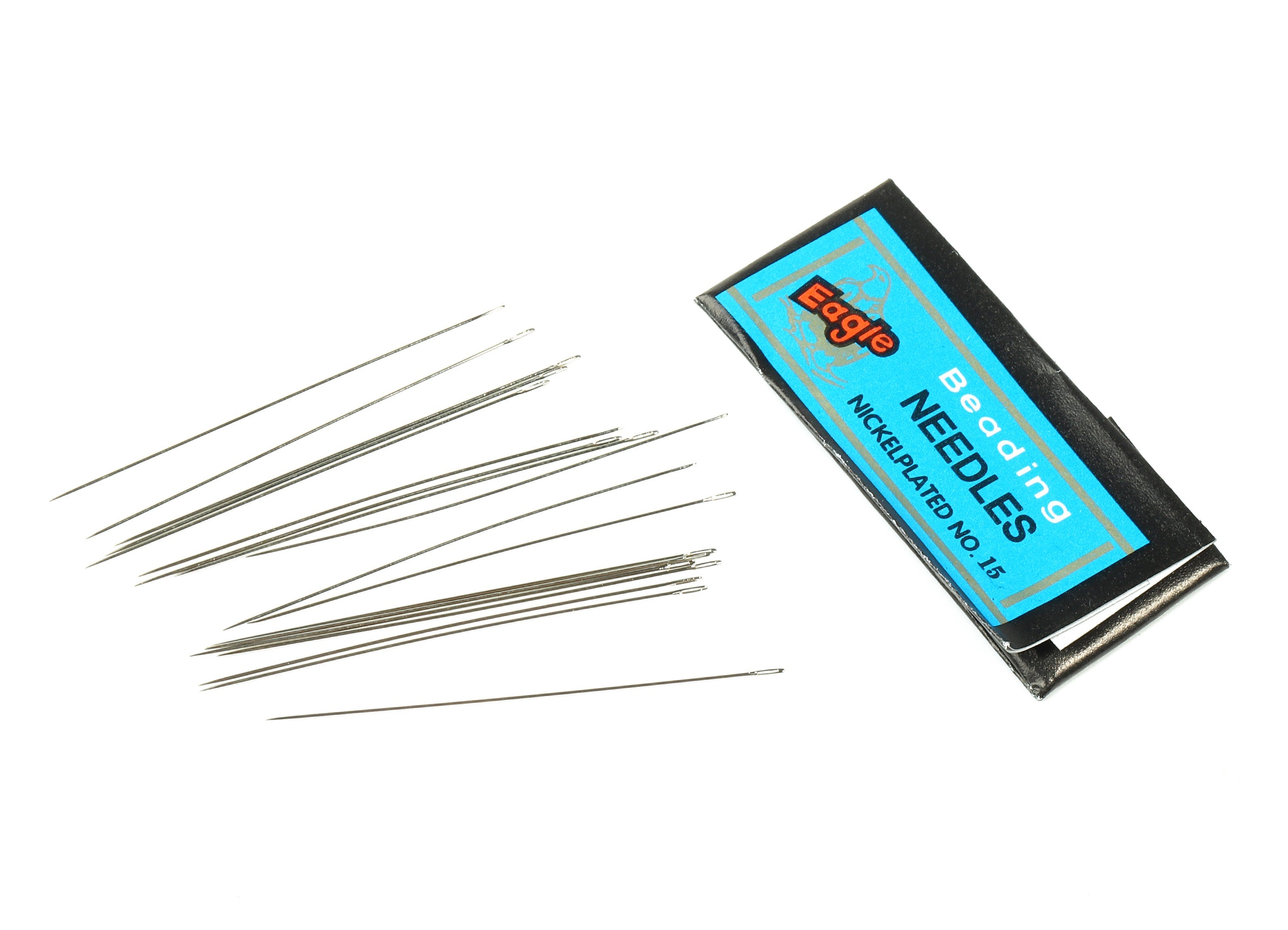Beading Needles - Size 15 - Pearl Needles - Beading Supplies - Beading Needles Findings - 1package:25Pcs - 48.67x0.4mm - TH1054 - DOMEDBAZAAR