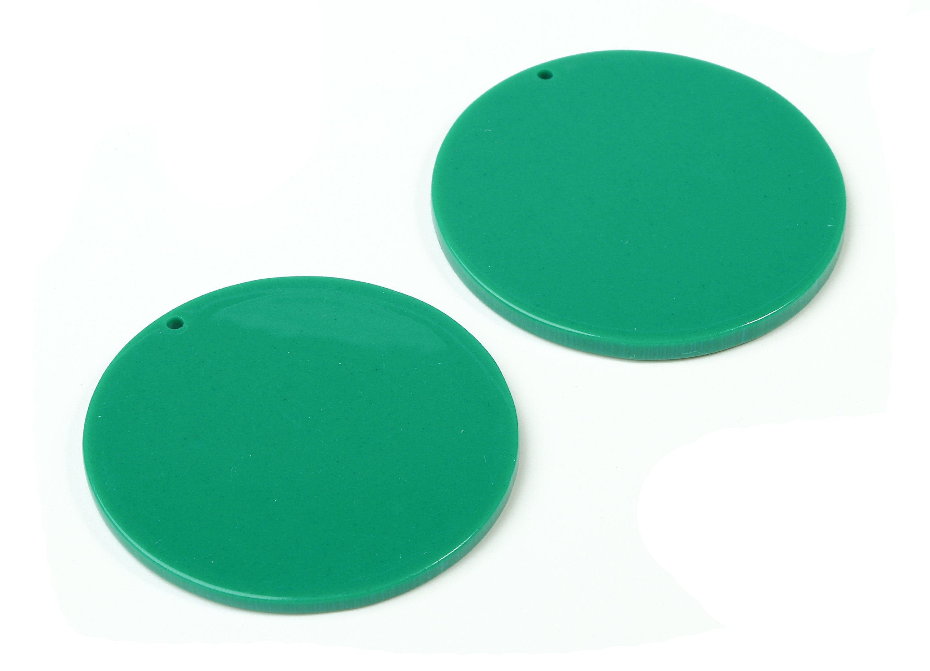 Acetate Round Charms - Round Earring and Pendant - Earring Findings - Jewelry Supplies - Color Code: A346 - 37.57x37.57x2.55mm - AC1571-A346 - DOMEDBAZAAR