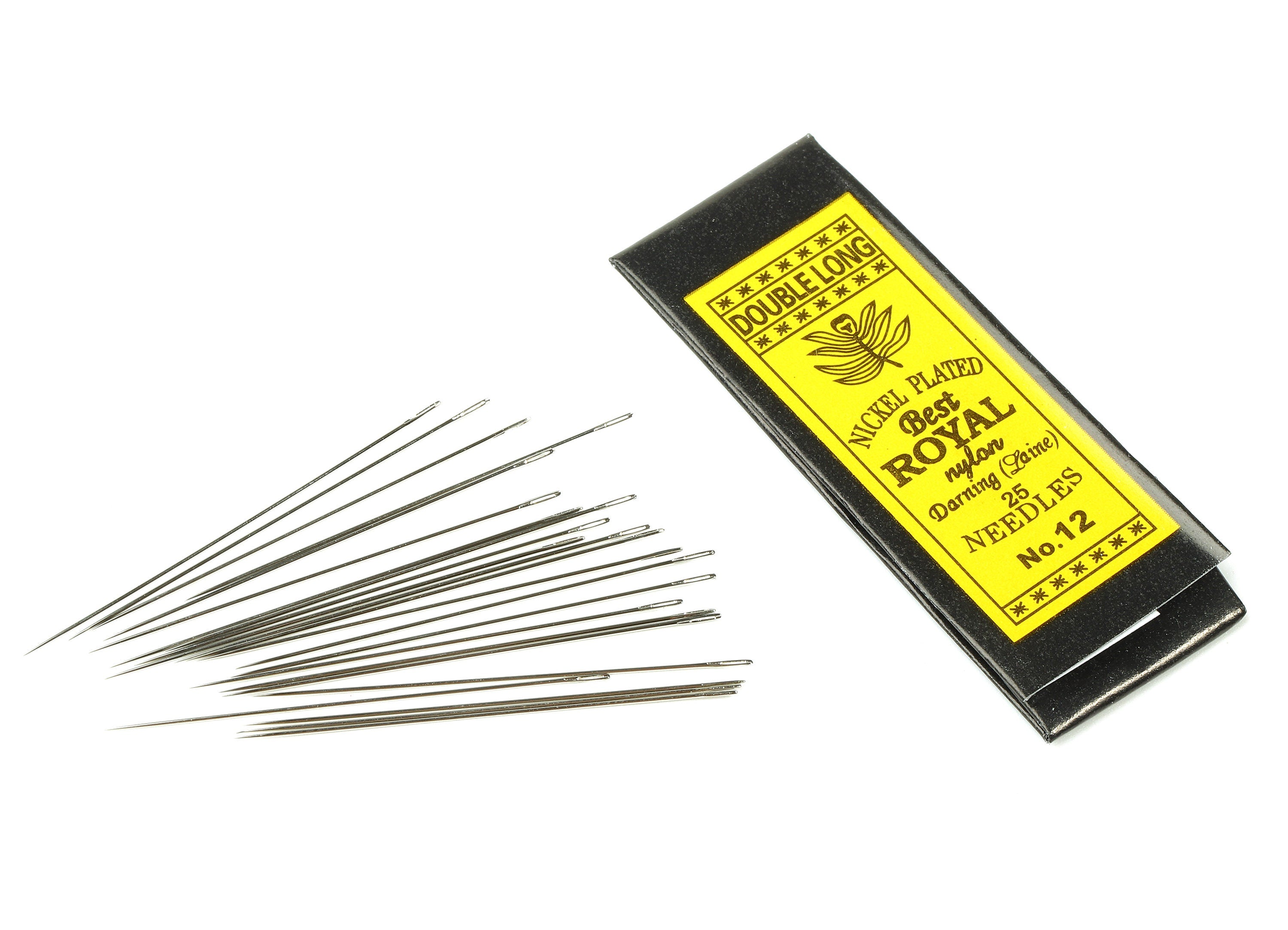 Beading Needles - Size 12 - Pearl Needles - Beading Supplies - Beading Needles Findings - 1package:25Pcs - 45.11x0.44mm - TH1055 - DOMEDBAZAAR