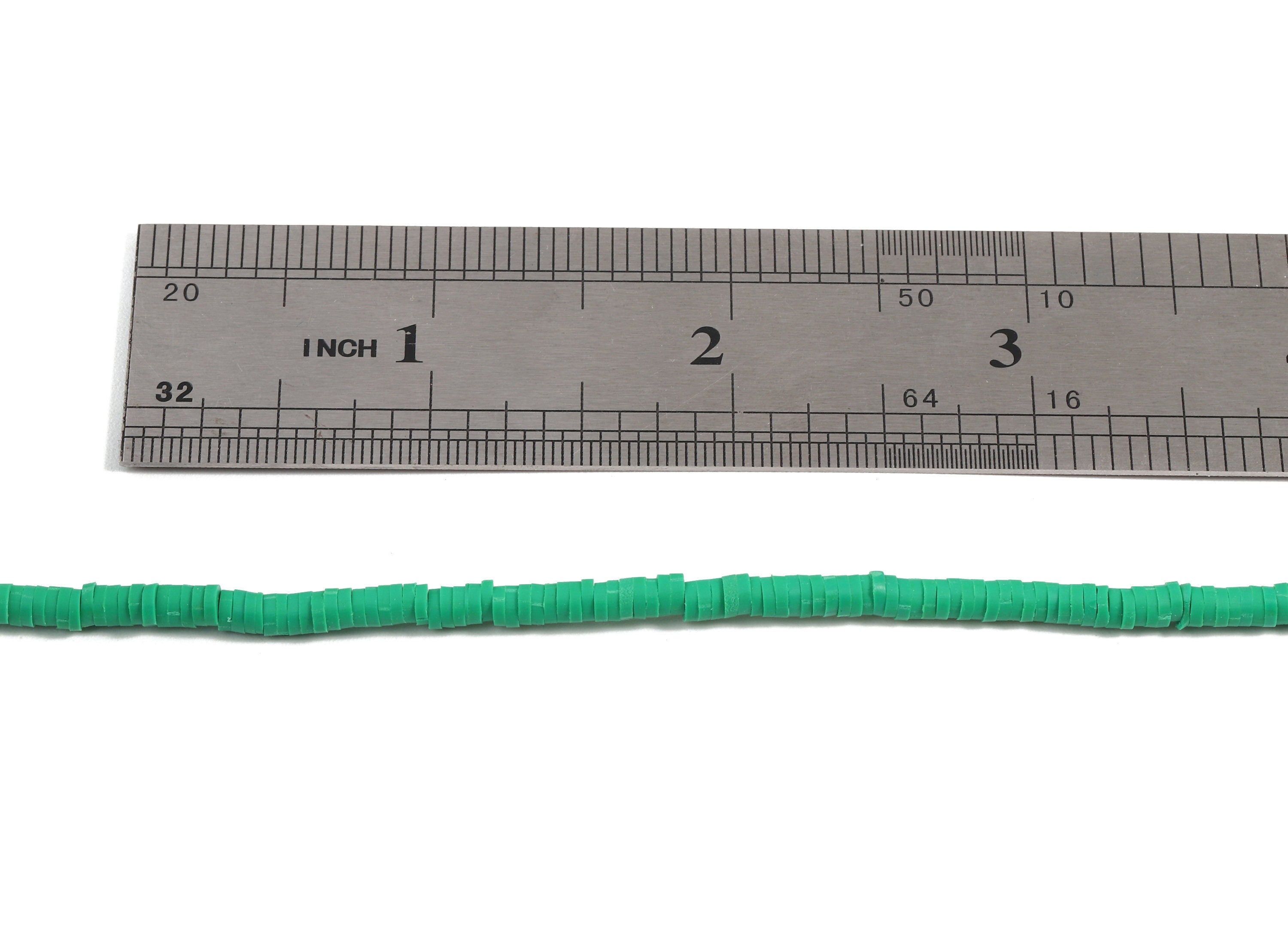 Vinyl Heishi Bead Clay Disc - African Colored Disc Spacer Bead - Polymer Clay Disc Bead - 17.3“/ 1 Strand / 3mm - 440x3.2x0.9mm -NS1062-334C - DOMEDBAZAAR