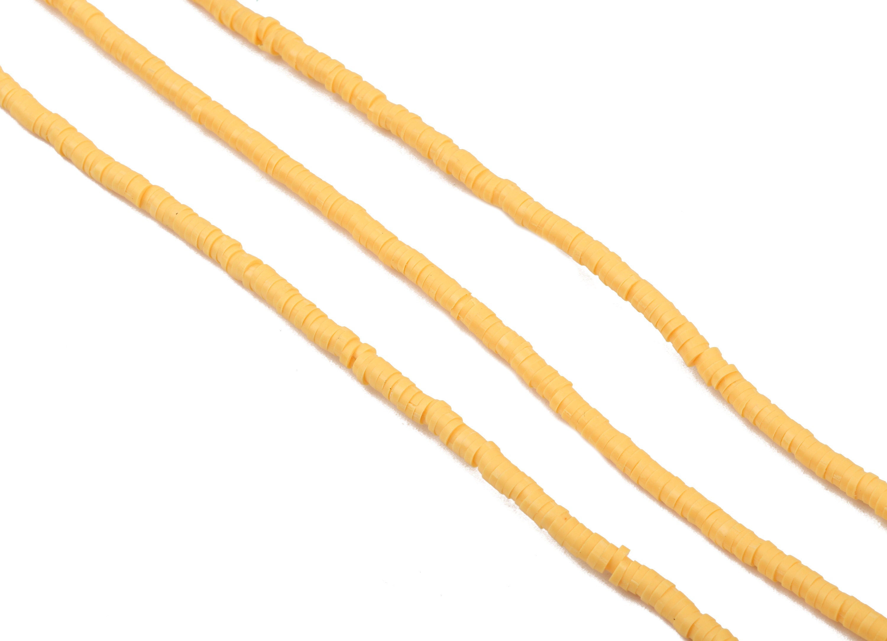 Vinyl Heishi Bead Clay Disc - African Colored Disc Spacer Bead - Polymer Clay Disc Bead - 17.3“/ 1 Strand / 3 mm- 440x3.2x0.9mm -NS1062-136C - DOMEDBAZAAR