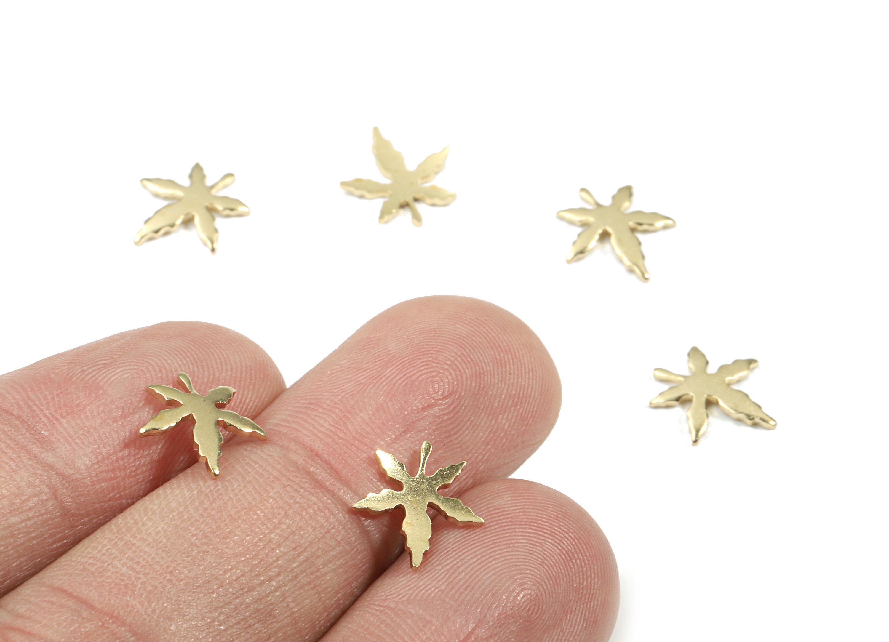 Brass Starfish Figure Blank - Raw Brass Starfish Figure Stamping Blank - Wallart Decoration - Jewelry Supplies - 10.99x10.02x1.18mm - PP3376 - DOMEDBAZAAR