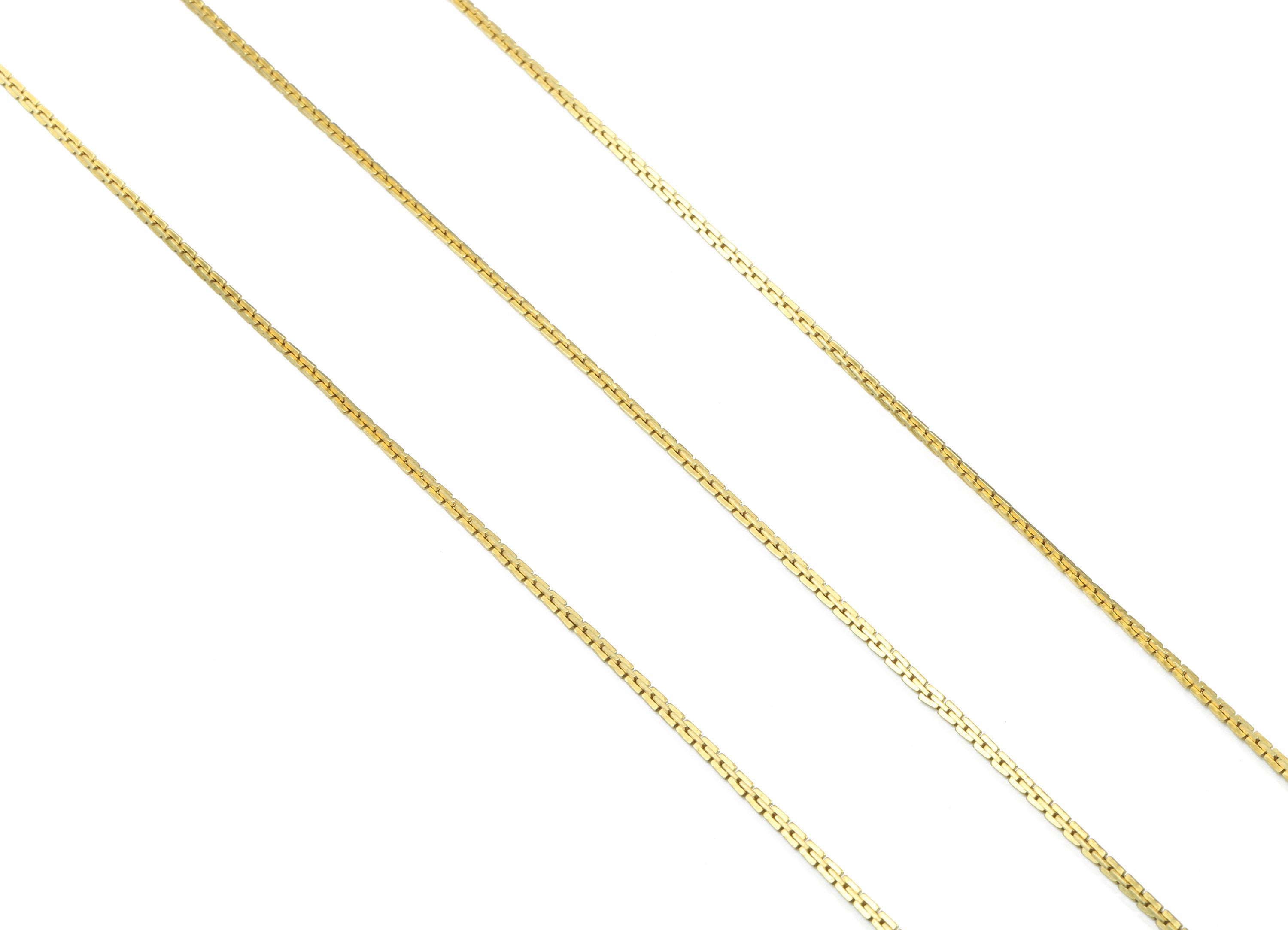 2.0 Brass Criss Cross Chain - Raw Brass Cross Snake Chain - For Necklace Bracelet Jewelry Making 0.11" x 0.08" x 0.02" CC1165 - DOMEDBAZAAR