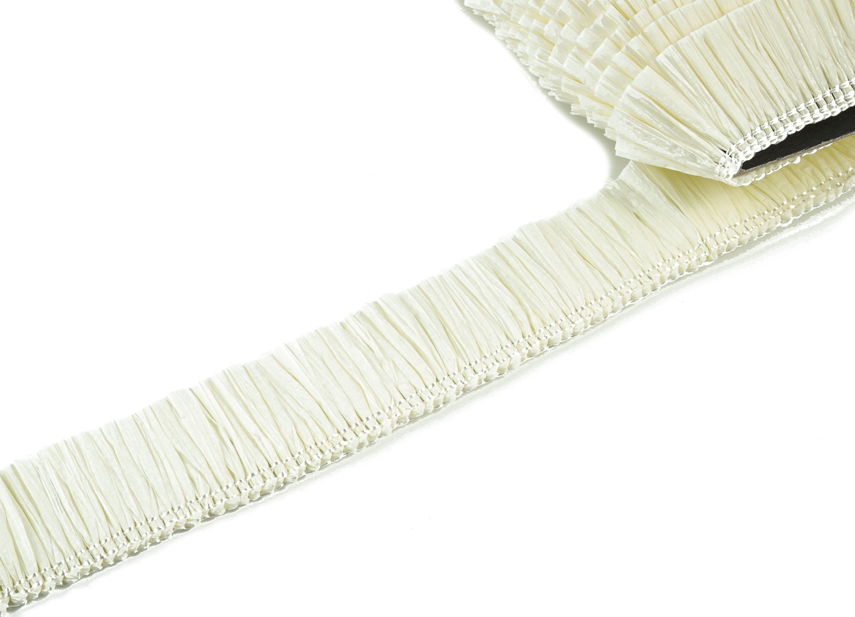 Raffia Tassels Strip - Natural Raffia Grass - Lemon Color  Raffia Tassel Skirt - Jewelry Making - Earring Findings - 25x2.8mm - RS1062 - DOMEDBAZAAR