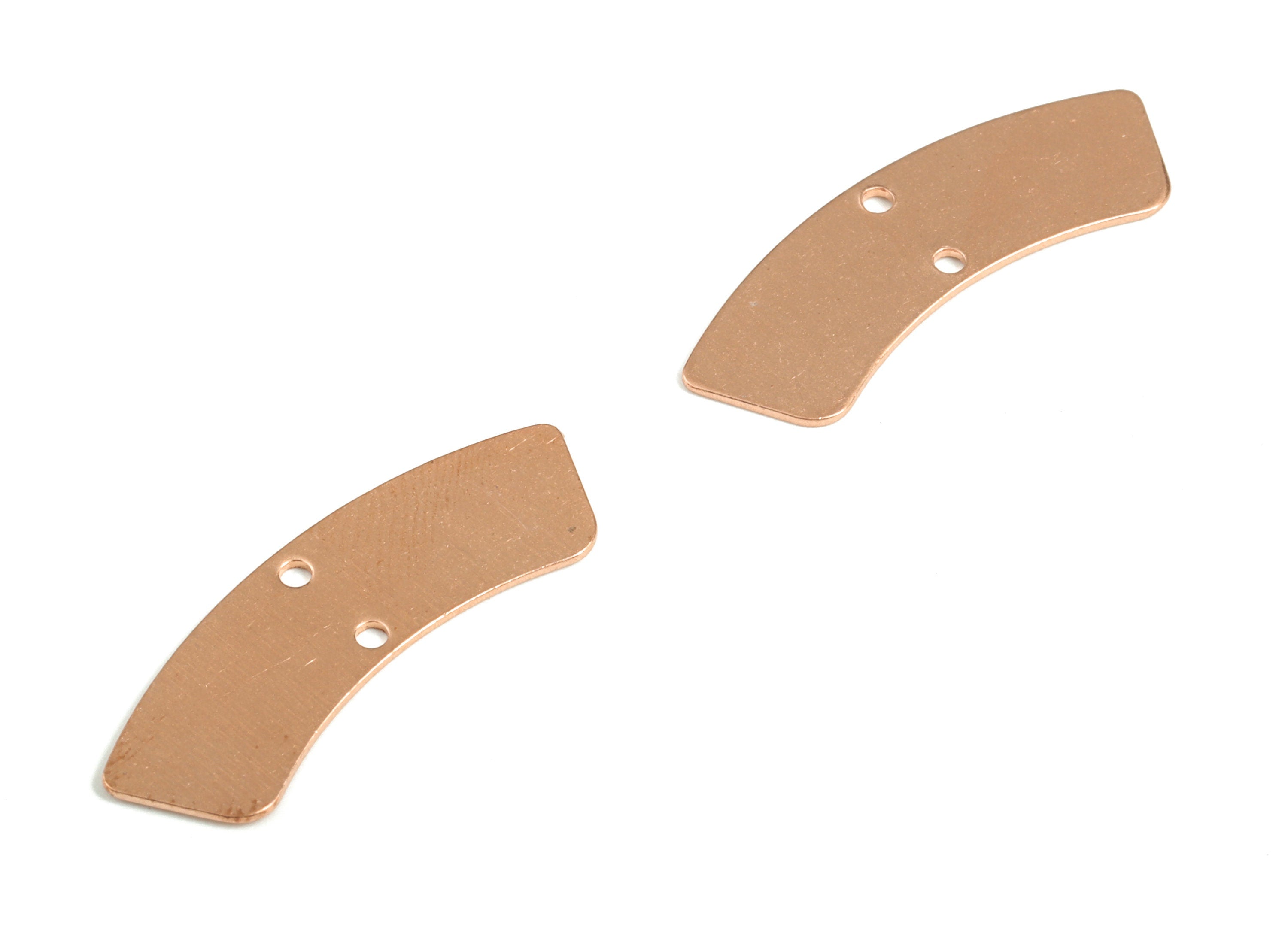 Raw Copper Geometry Earring Connector - Copper Geometry Earring Charms - Jewelry Making Supplies - 28.41x9.88x0.57mm - PP3853 - DOMEDBAZAAR