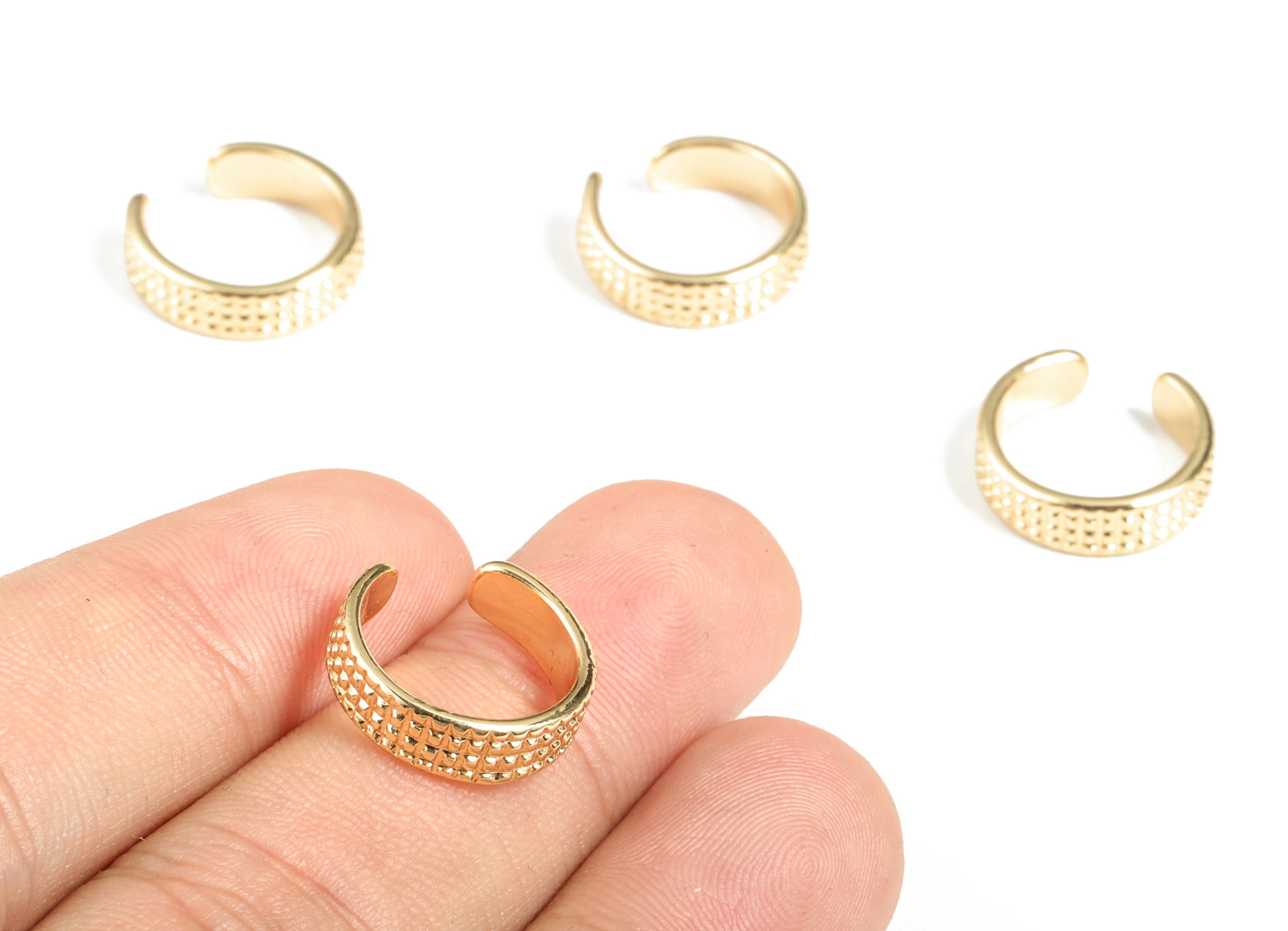 Women's Ear Cuffs & Wraps - Ear Cuff Earring Charm - Ear Cuff No Ear Cuff Jewelry – Non Piercing Earrings – 10.91 ×10.74 ×0.78mm - RGP2833 - DOMEDBAZAAR