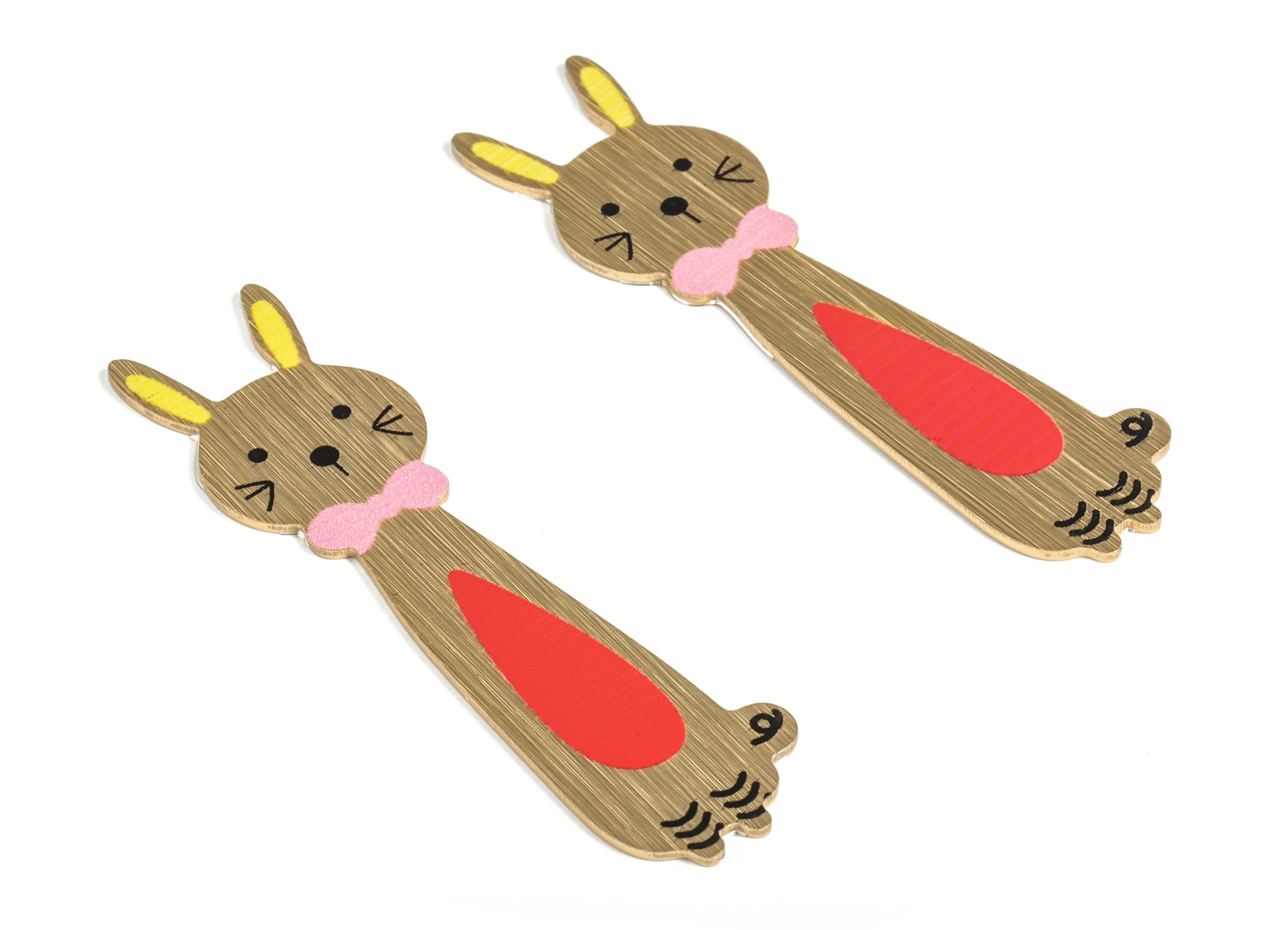 Aluminium Long Cat Hair Clip – Aluminium Long Cat for Hair Barrette - Gold Tone Plated - Jewelry Supplies - 70.89x18.73x1.18mm - AA1150 - DOMEDBAZAAR