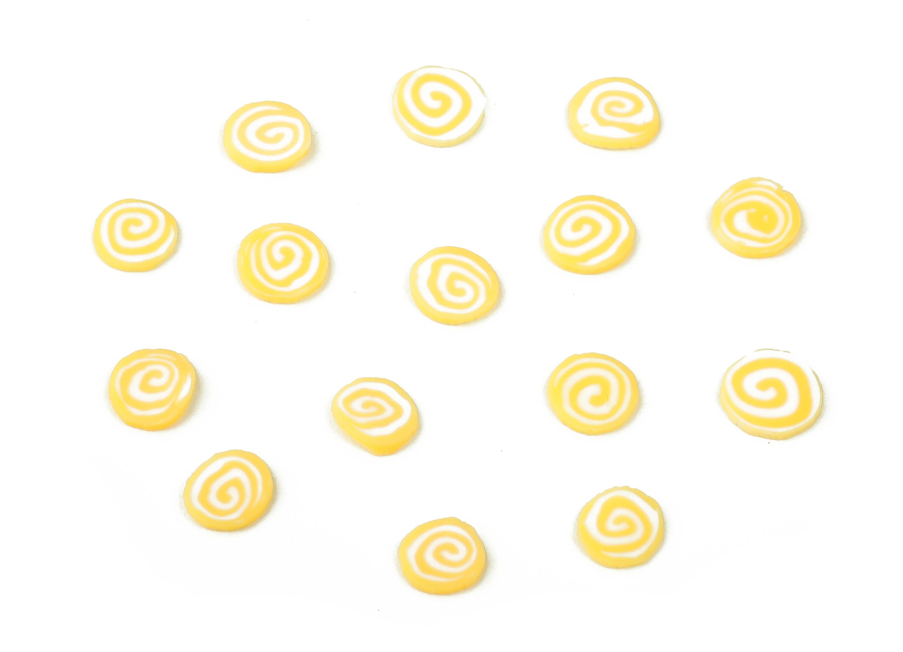 Polymer Clay Lollipop Wall Art – Polymer Clay Wall Hanging – Cute Tropical Home Décor – DIY Polymer Clay - 4.5x4.5x0.52mm- PC2304 - DOMEDBAZAAR