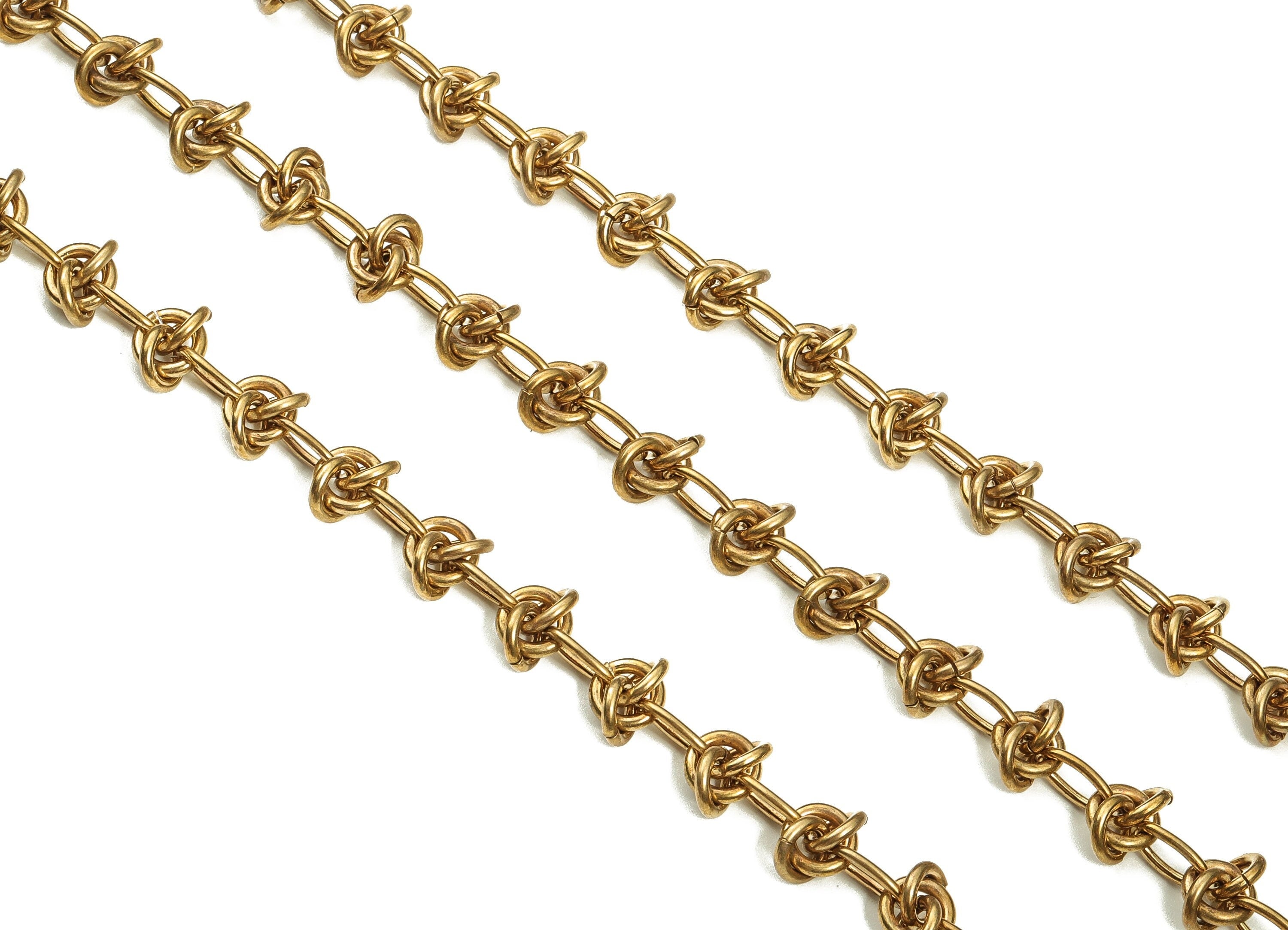 Brass Textured Oval Cable Chain - Round Link Cable Chain - Openlink Cable Chain - For Necklace Bracelet 0.81" x 0.46" x 0.15" CC1204 - DOMEDBAZAAR