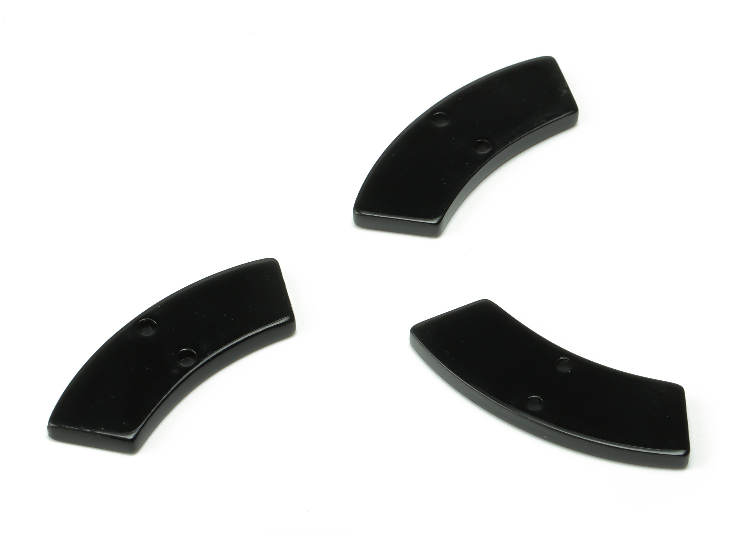 Acrylic Earring Charms - Irregular Shaped Connector - Arc Shaped 2 Hole - Jewelry Supplies - Color Code:A66 - 30.84X9.72X2.35mm - AC2326-A66 - DOMEDBAZAAR