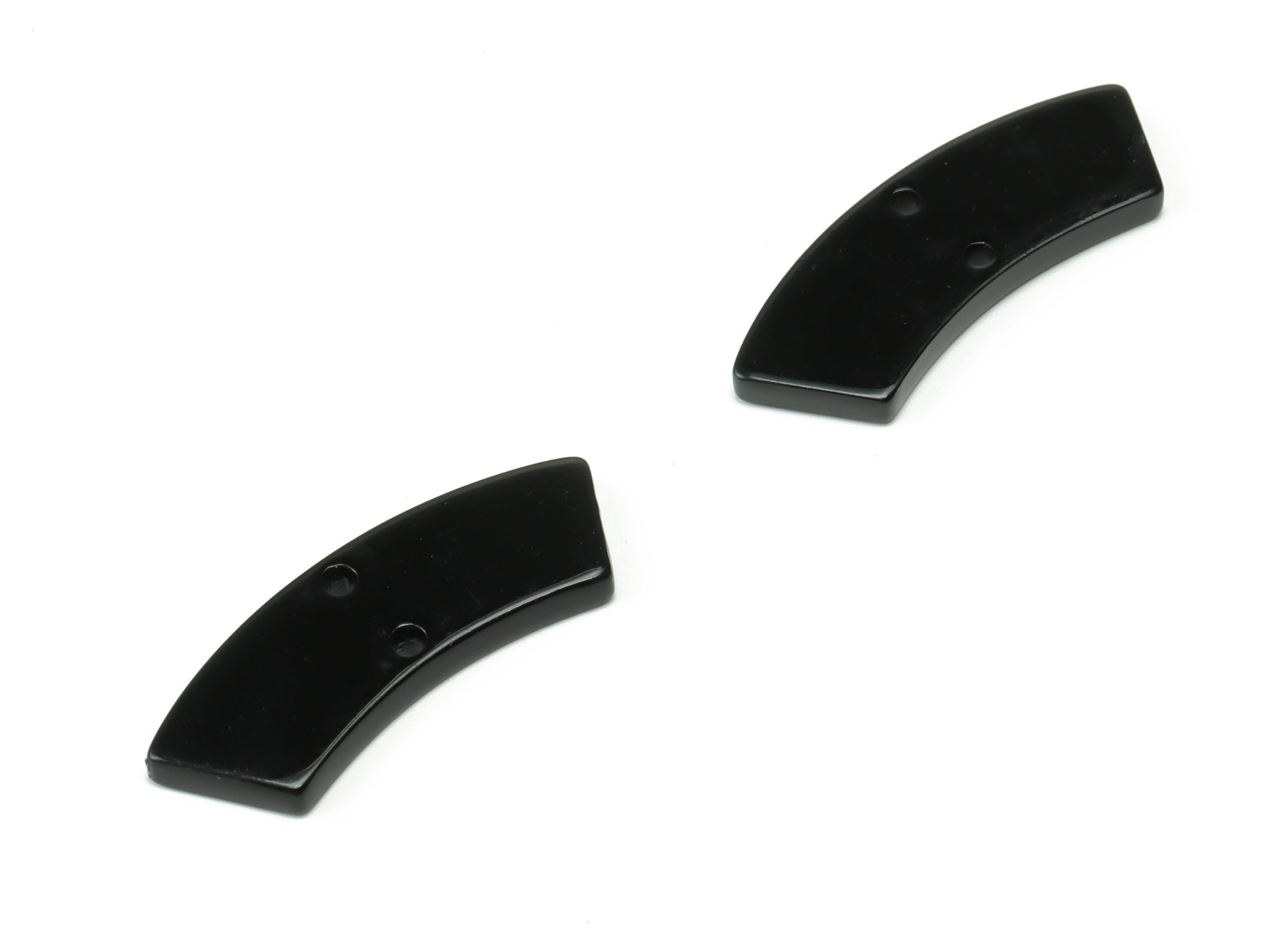 Acrylic Earring Charms - Irregular Shaped Connector - Arc Shaped 2 Hole - Jewelry Supplies - Color Code:A66 - 30.84X9.72X2.35mm - AC2326-A66 - DOMEDBAZAAR