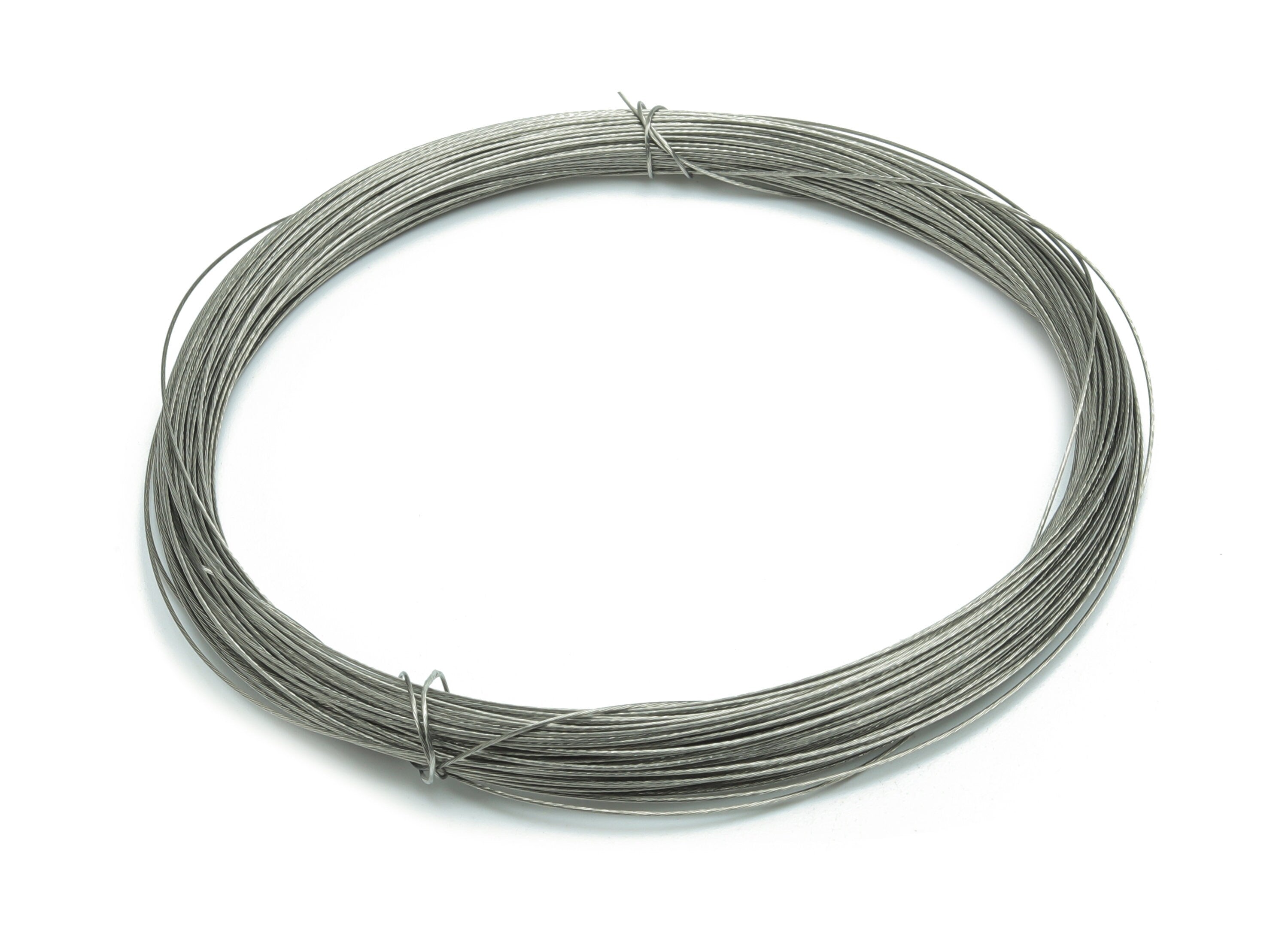 Stainless Steel Beading Wire - 201 Stainless Steel Bead Wire - Bulk Wire Beading - Cord for beaded bracelet - ALL SIZES 22ga 26ga 27ga 28ga - DOMEDBAZAAR