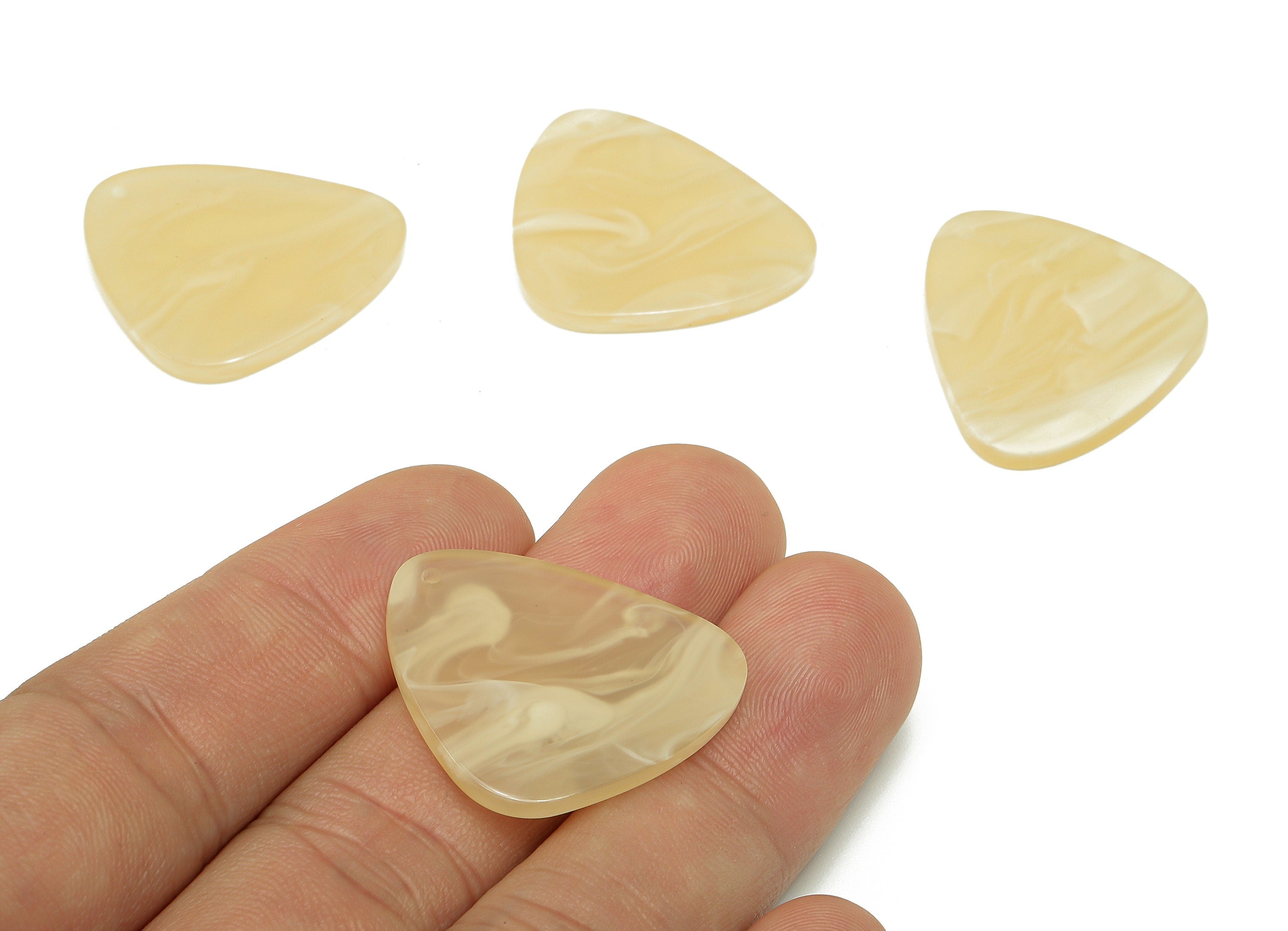 Acetate Geometric Earrings Charms - Shield Earring - Acetate Pendant - Earring Findings - Color Code: A887 - 28.1x23.5x2.3mm - AC1259-A887 - DOMEDBAZAAR