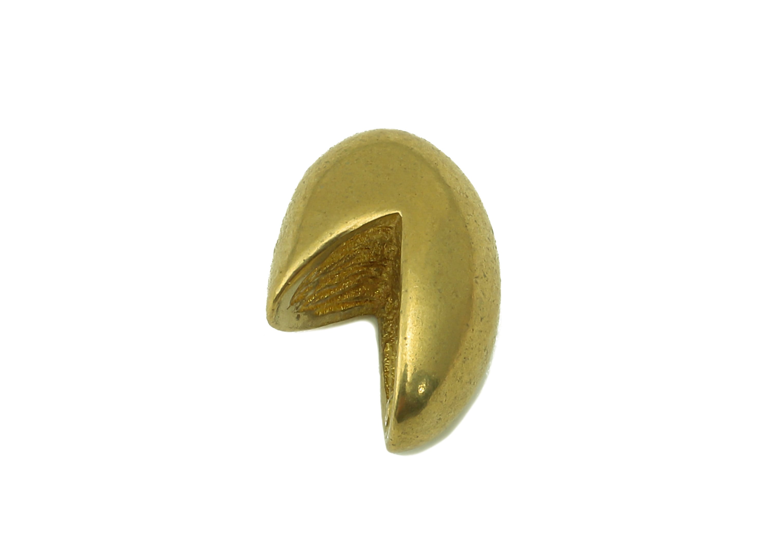 Brass Gold Plated Irregular Earrings - Brass Earring for Pearl - Brass Melting Earring - Jewelry Making - 16.46 x 10.6 x 10.6mm - PP7647 - DOMEDBAZAAR