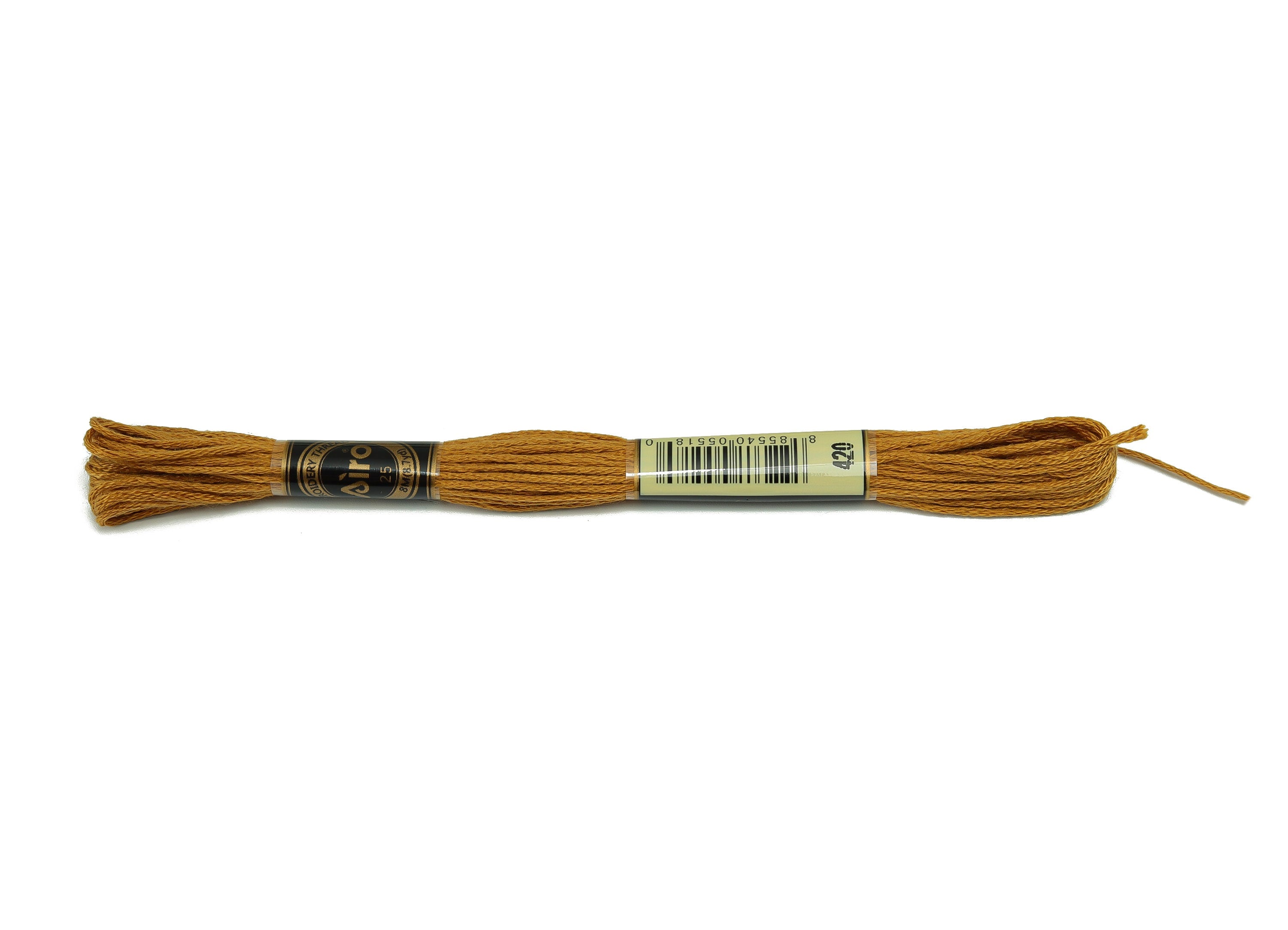 Embroidery Floss - 12 Skeins of 8 meters- Embroidery Thread - Cross Stitch Floss - Embroidery Accessoires - HM1055-420 - DOMEDBAZAAR