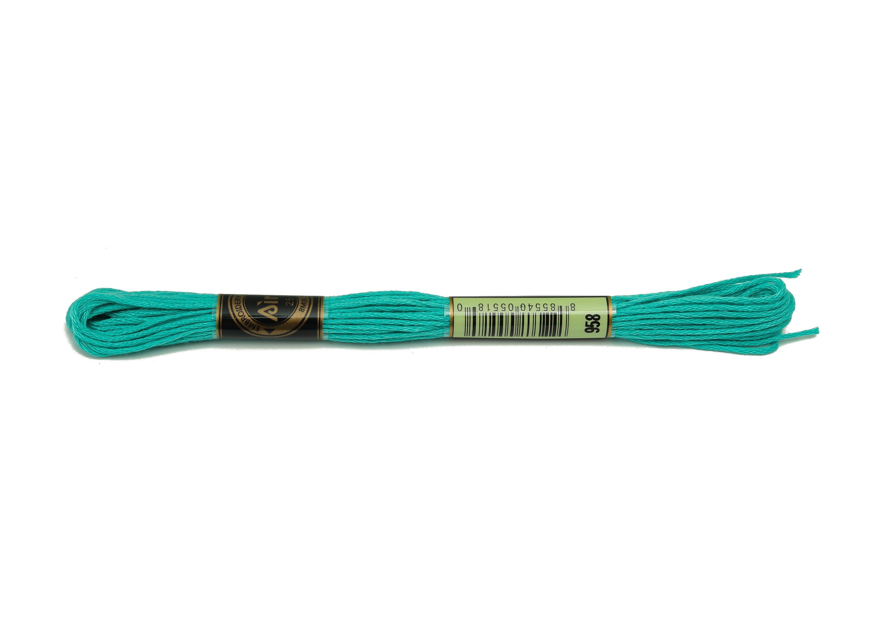 Embroidery Floss - 12 Skeins of 8 meters - Embroidery Thread - Cross Stitch Floss - Embroidery Accessories - HM1055-958 - DOMEDBAZAAR