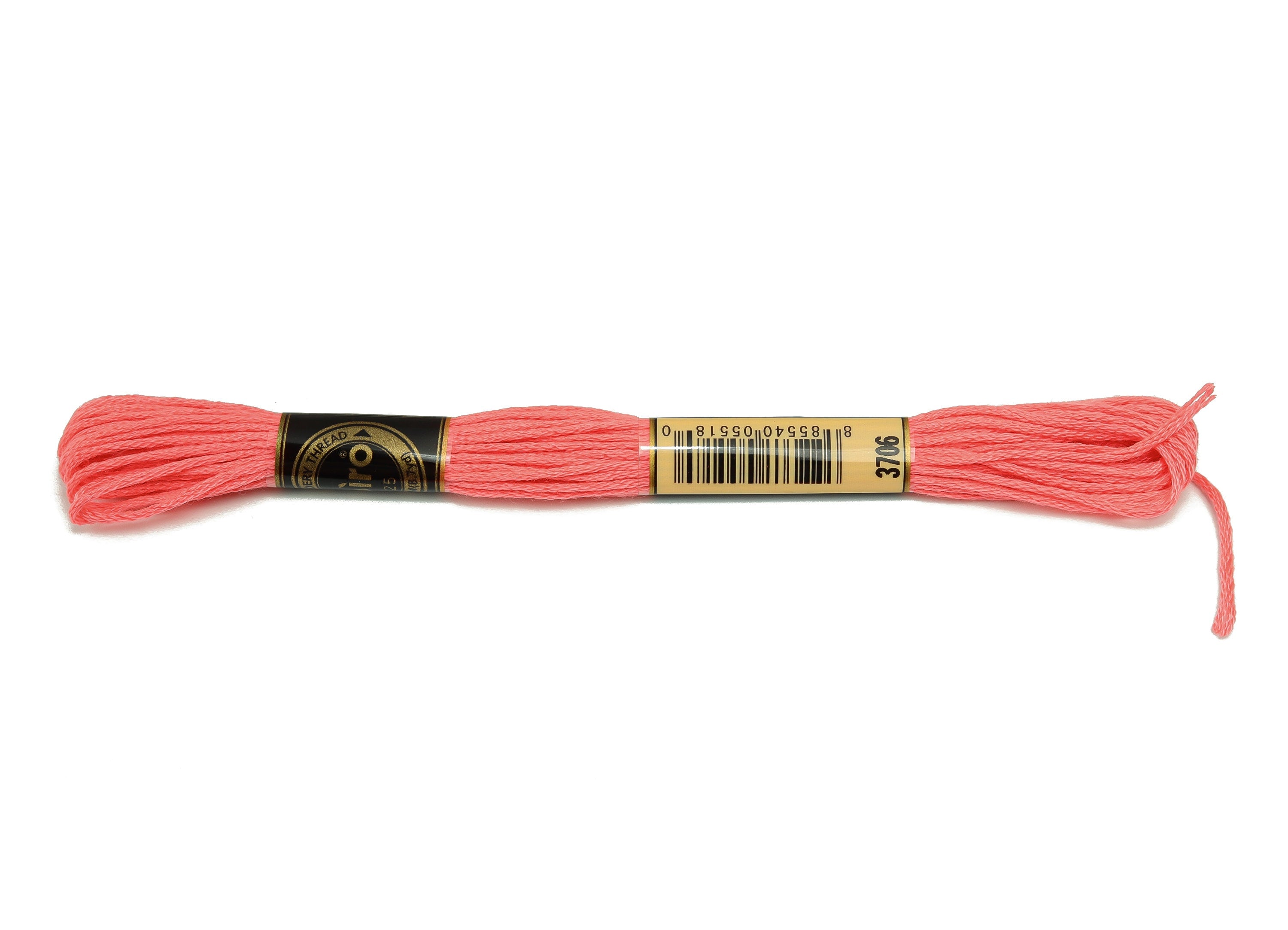 Embroidery Floss - 12 Skeins of 8 meters - Embroidery Thread - Cross Stitch Floss - Embroidery Accessories - HM1055-3706 - DOMEDBAZAAR