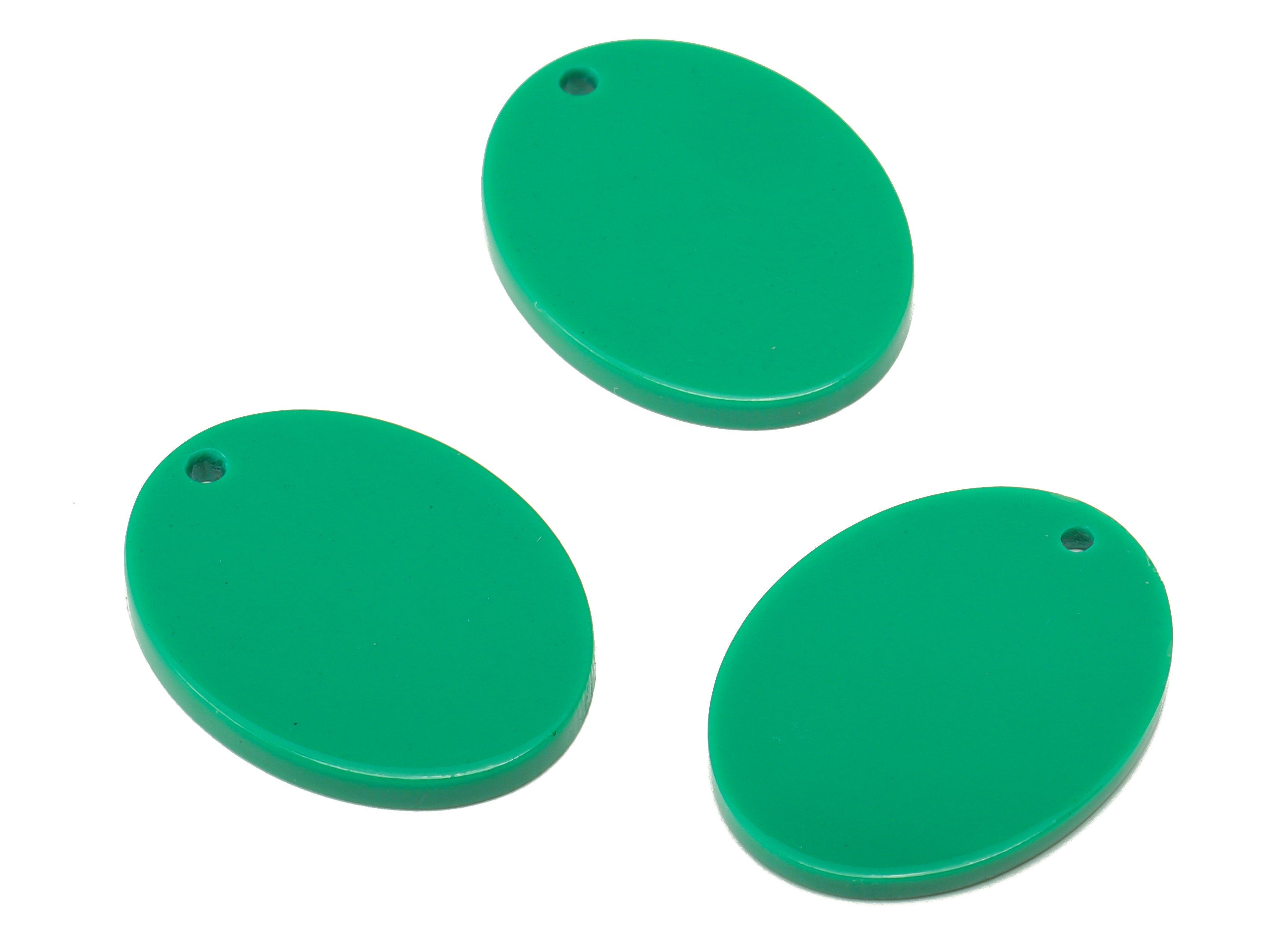 Acrylic Earring Charms - Tortoise Shell Earrings - Oval Shaped Pendant - Earring Findings - Color Code: A346- 25.8x19.75x2.28mm- AC1327-A346 - DOMEDBAZAAR