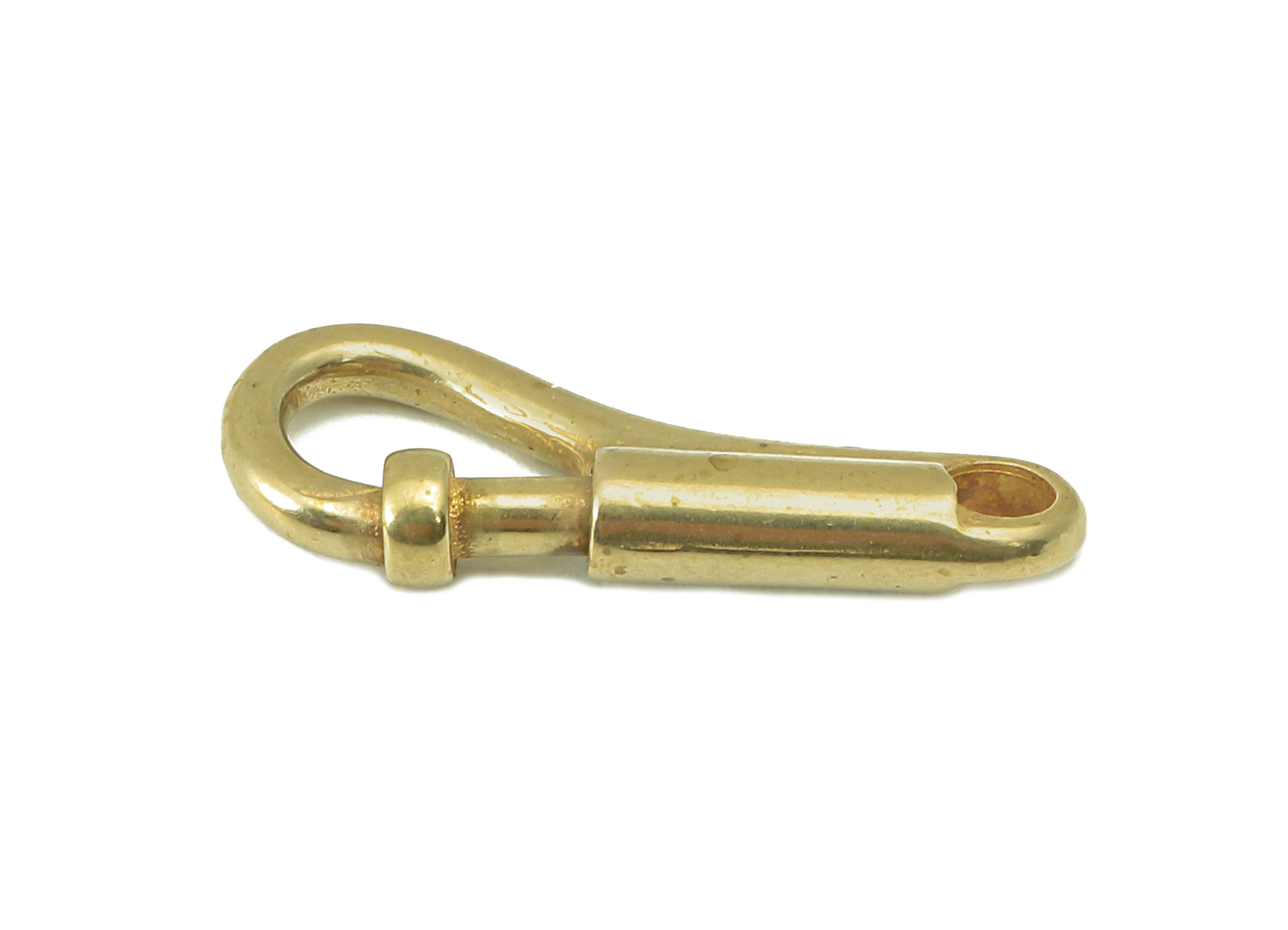 Brass Lobster Claw Clasps -Raw Brass Parrot Clasp -Jewelry Supplies - For Bracelet - For Necklace - 22.16 x 7.7 x 3.24mm - PP8296 - DOMEDBAZAAR