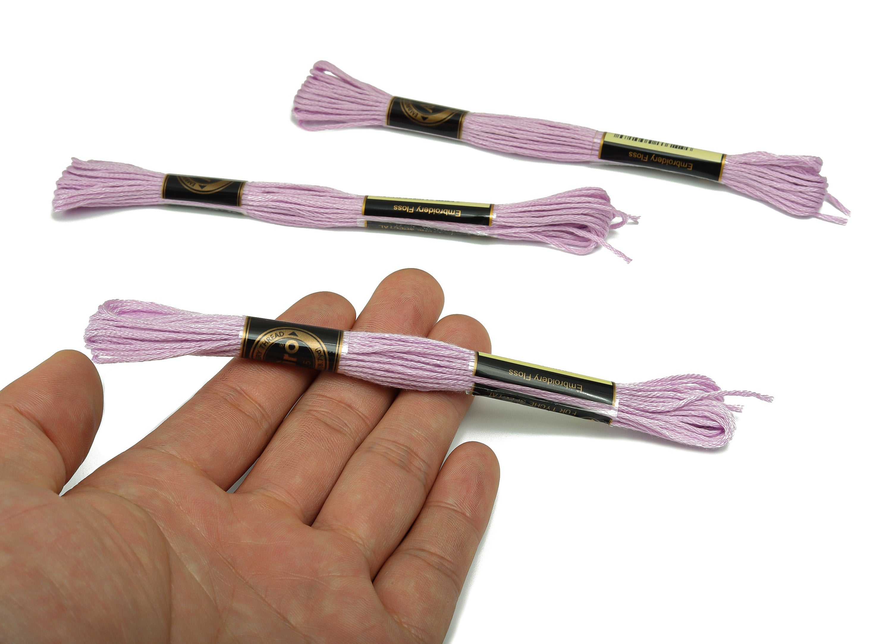 Embroidery Floss - 12 Skeins of 8 meters - Embroidery Thread - Cross Stitch Floss - Embroidery Accessories - HM1055-153 - DOMEDBAZAAR