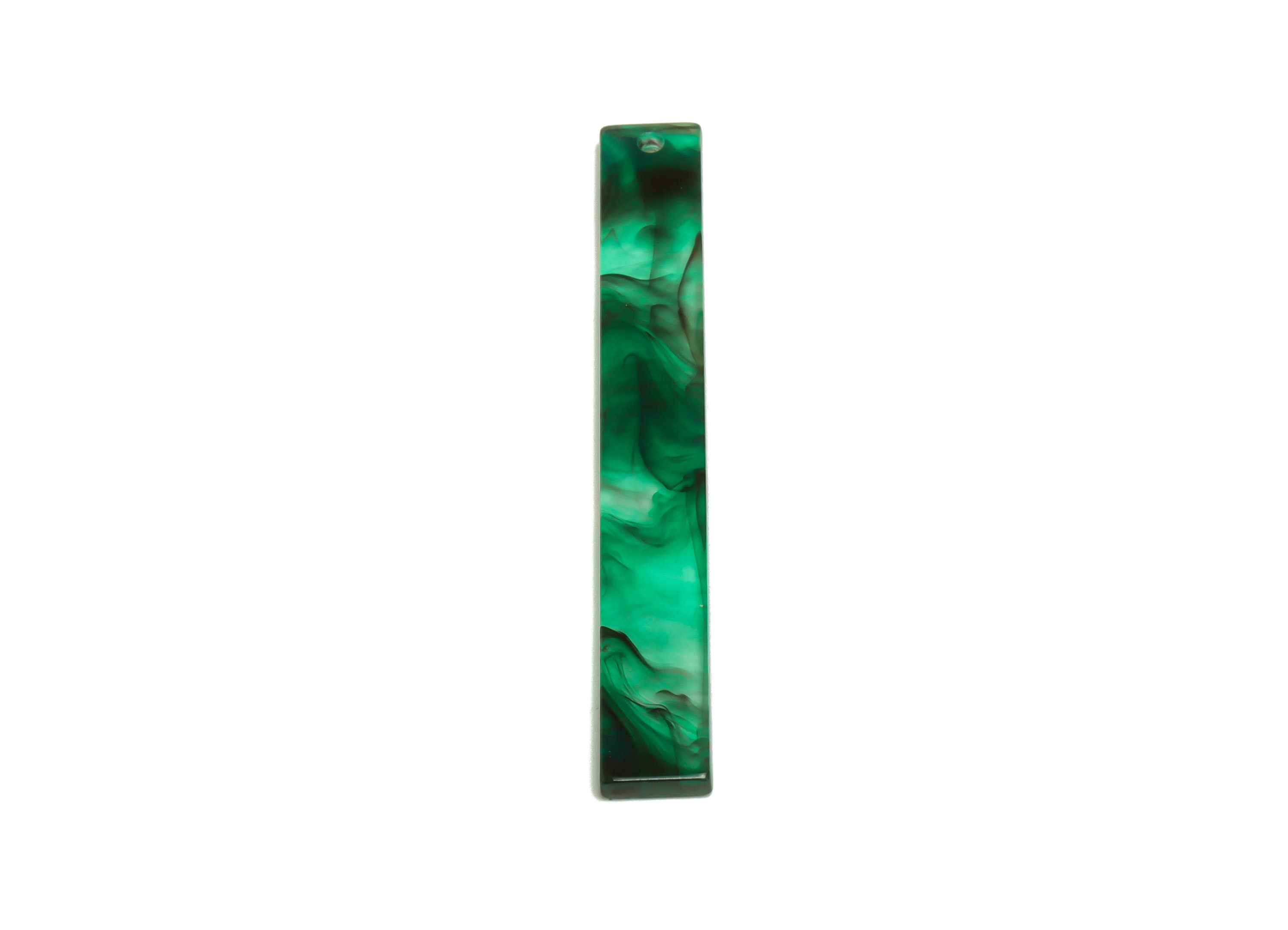 Acrylic Stick Charms - Bar Earrings and Pendant - Rainbow Earring Charm - Jewelry Supplies - Color Code: A948 - 59x7.8x2.5mm - AC2622-A948 - DOMEDBAZAAR