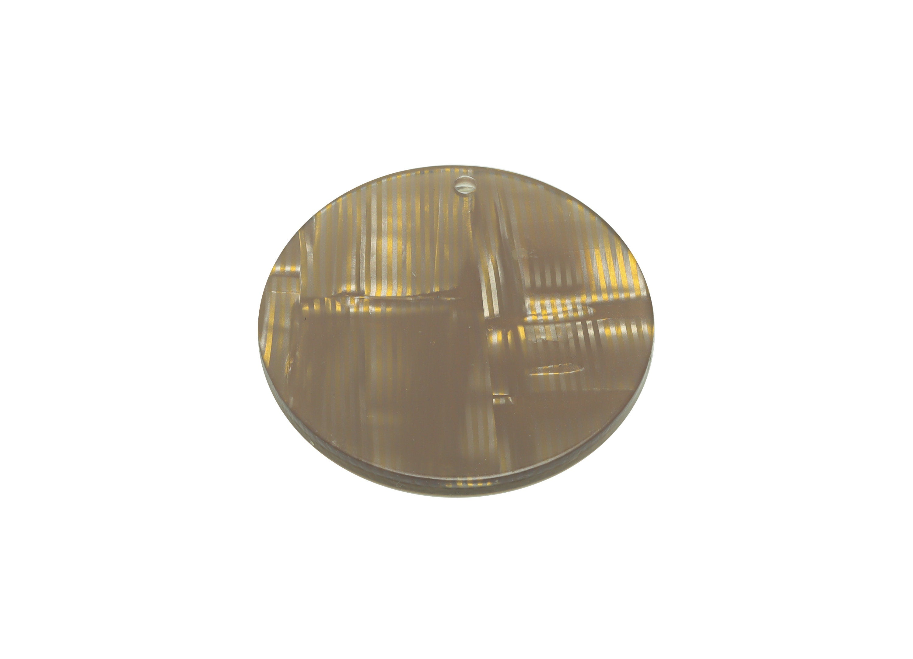 PVC Round Charms - Circle Earrings and Pendant - PVC Earring Findings - Jewelry Supplies - Color Code:A962 - 35x35x3mm -AC2621-A962 - DOMEDBAZAAR