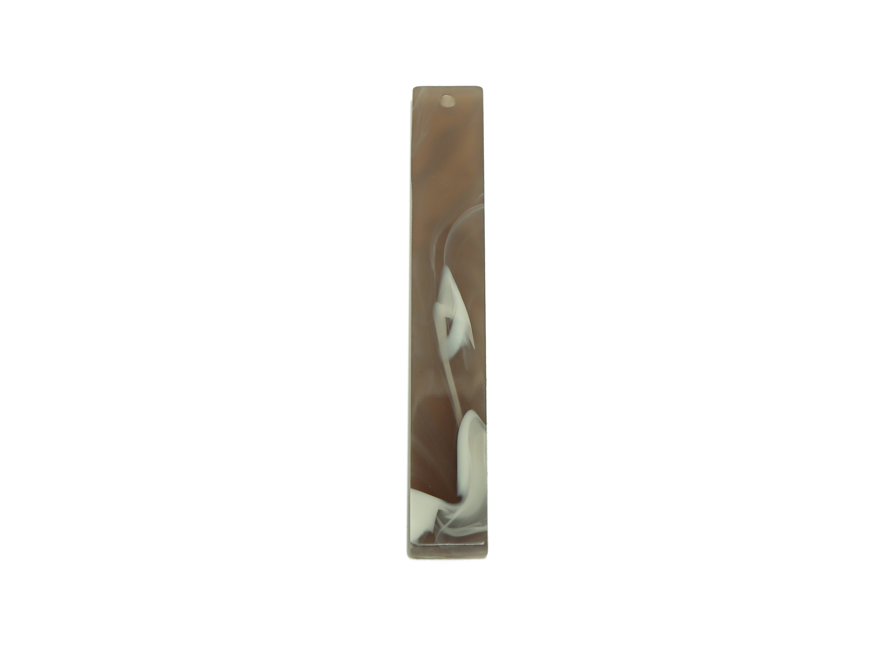 Acrylic Stick Charms - Bar Earrings and Pendant - Smoke Earring Charm - Jewelry Supplies - Color Code: A944 - 59x7.8x2.56mm - AC2622-A944 - DOMEDBAZAAR