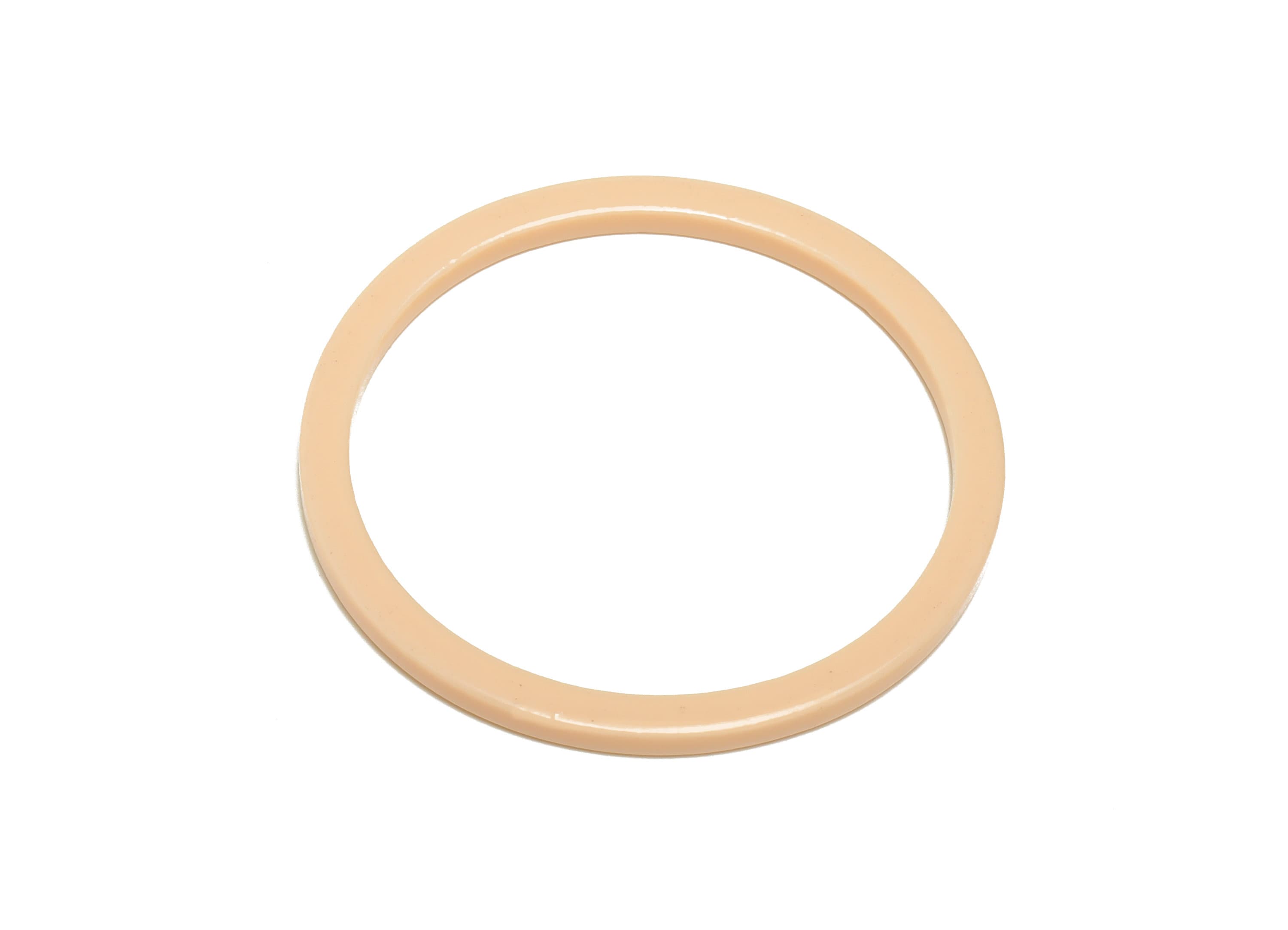 Acetate Hoop Earrings Charms - Circle Pendant - Pink Earring Findings - Jewelry Supplies - Color Code:A1020 - 44x44.3x2.6mm -AC2620-A1020 - DOMEDBAZAAR