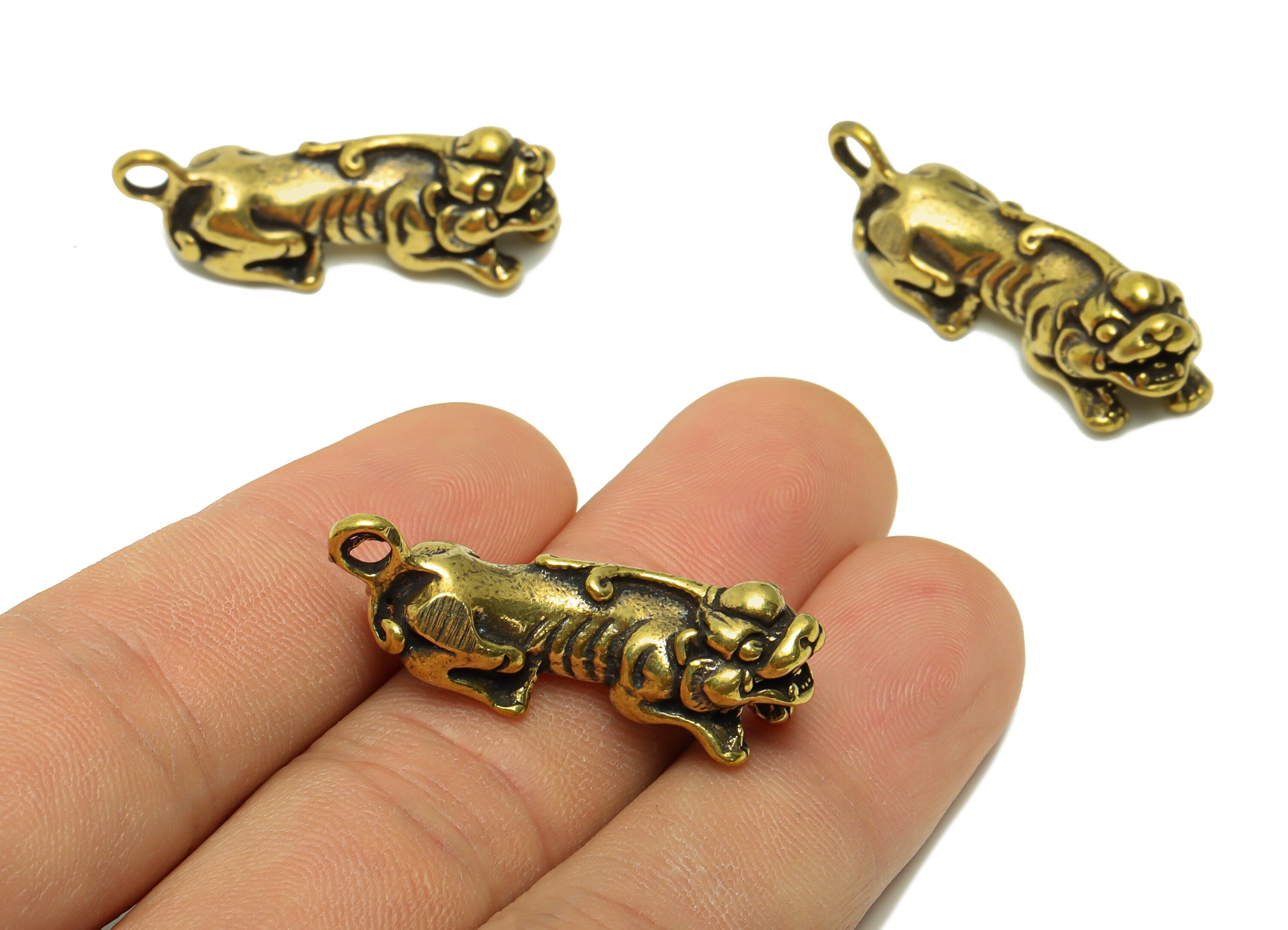 Brass Brave Troops Charm - Raw Brass Brave Troops Earring Charms - Antique Looking Pendant - Brave Troop Figure - 33.94x11.56x11mm - PP8712 - DOMEDBAZAAR