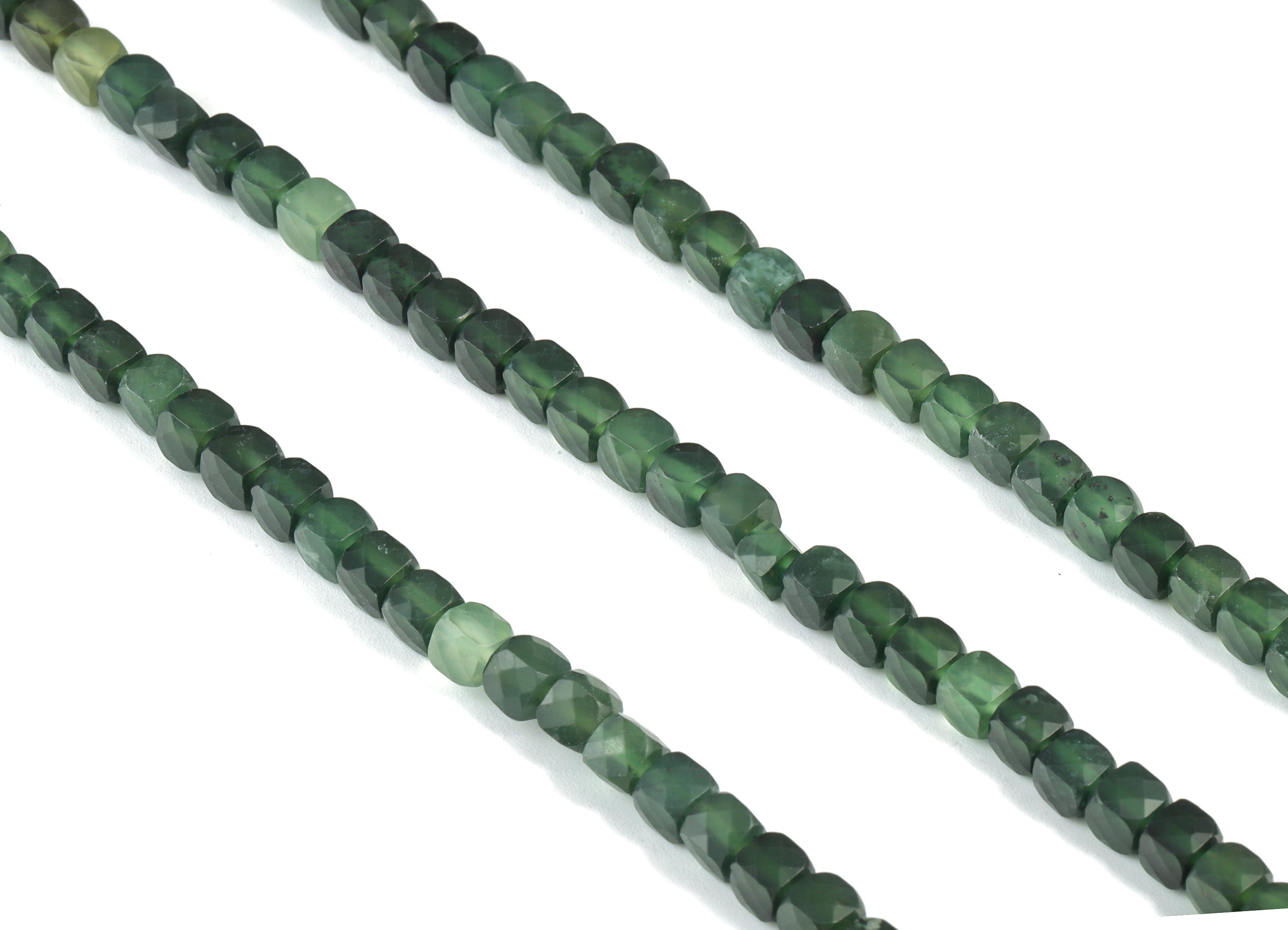 Jasperin Russia Cube Beads 5mm - 15.5 inch - Faceted Cube Gemstone Beads - Natural Stone Beads - 5x5mm - NS1104 - DOMEDBAZAAR