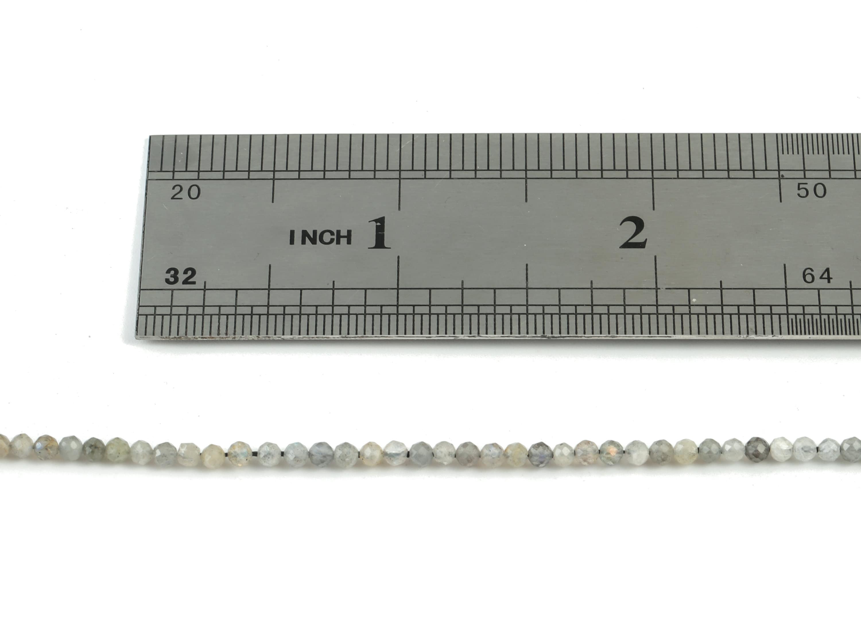 Flash stone Round Beads 2mm - 15.5 inch - Faceted Round Gemstone Beads - Natural Stone Beads - 2x2mm - NS1180 - DOMEDBAZAAR