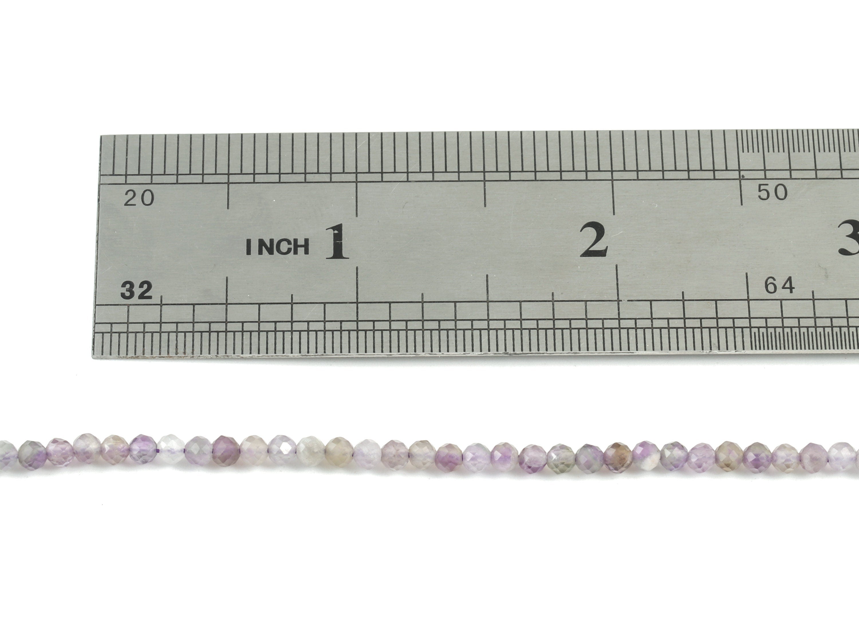 Amethyst Round Beads 3mm - 15.5 inch - Faceted Round Gemstone Beads - Natural Stone Beads - 3x3mm - NS1149 - DOMEDBAZAAR