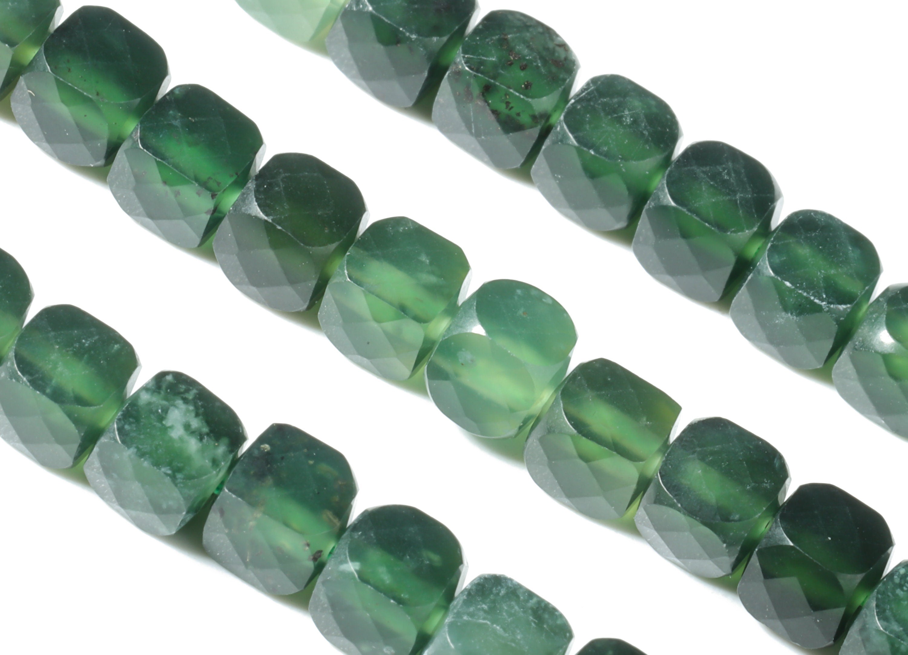 Jasperin Russia Cube Beads 5mm - 15.5 inch - Faceted Cube Gemstone Beads - Natural Stone Beads - 5x5mm - NS1104 - DOMEDBAZAAR