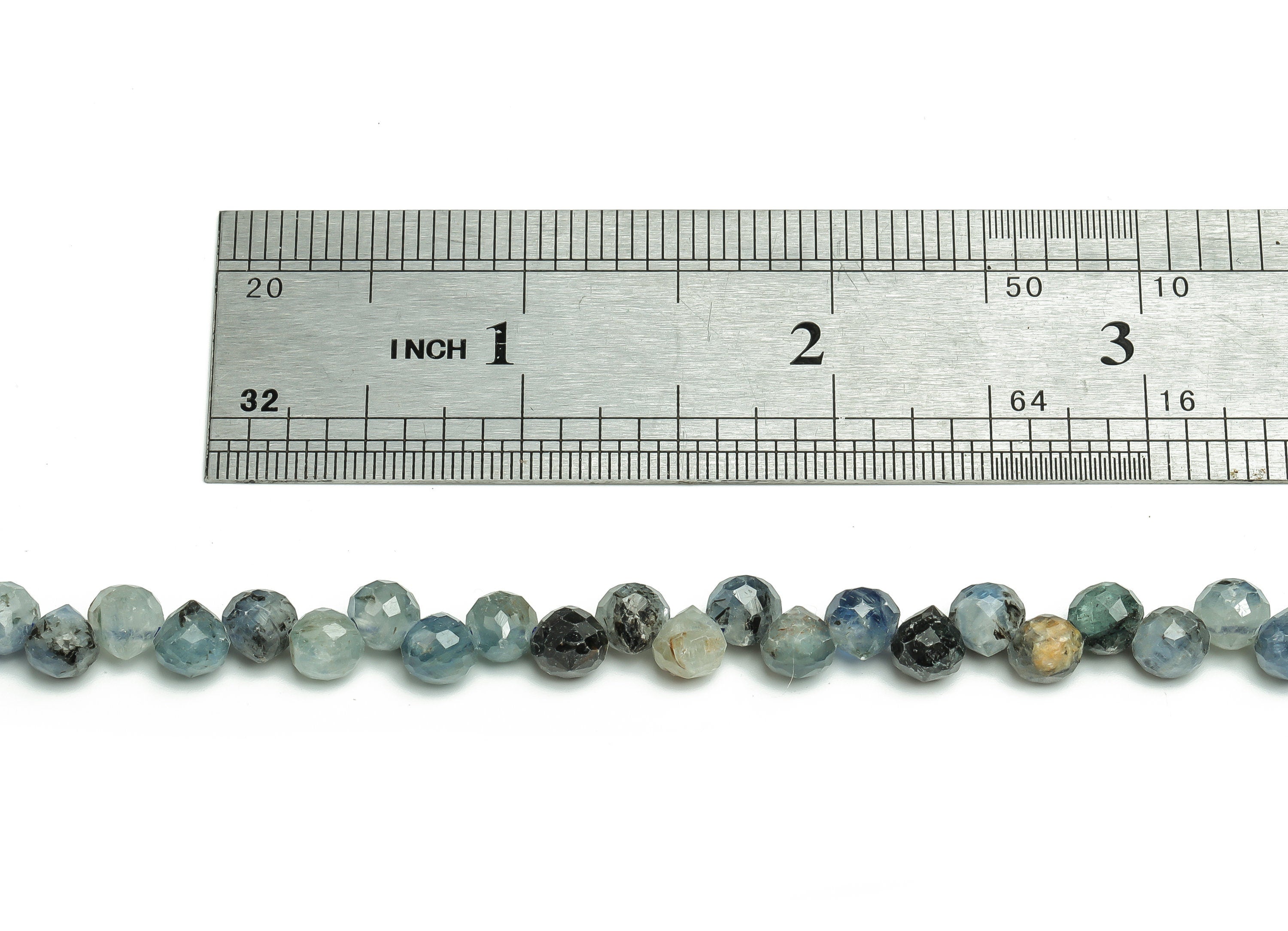 Kyanite Drop Beads 5.5mm - 15.5inch - Faceted Drop Gemstone Beads - Kyanite Beads - Natural Stone Beads - Jewelry Making -5.5x5.4mm- NS1392D - DOMEDBAZAAR