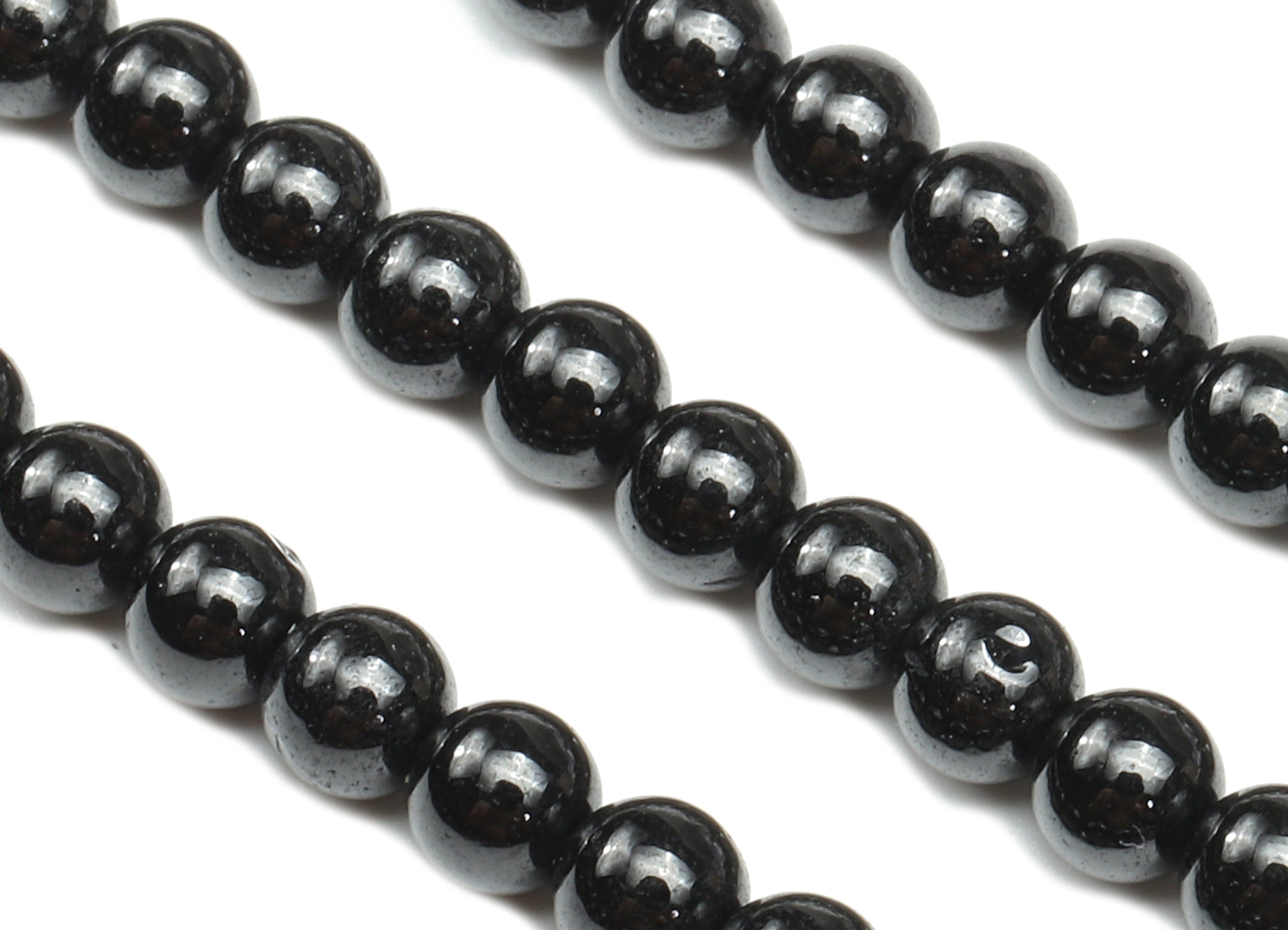 Round Gemstone Beads - 10mm Obsidian Round Beads Crystal - 15.5&quot; /1 Strand - 4x4mm - Natural Stone Beads - NS1887 - DOMEDBAZAAR
