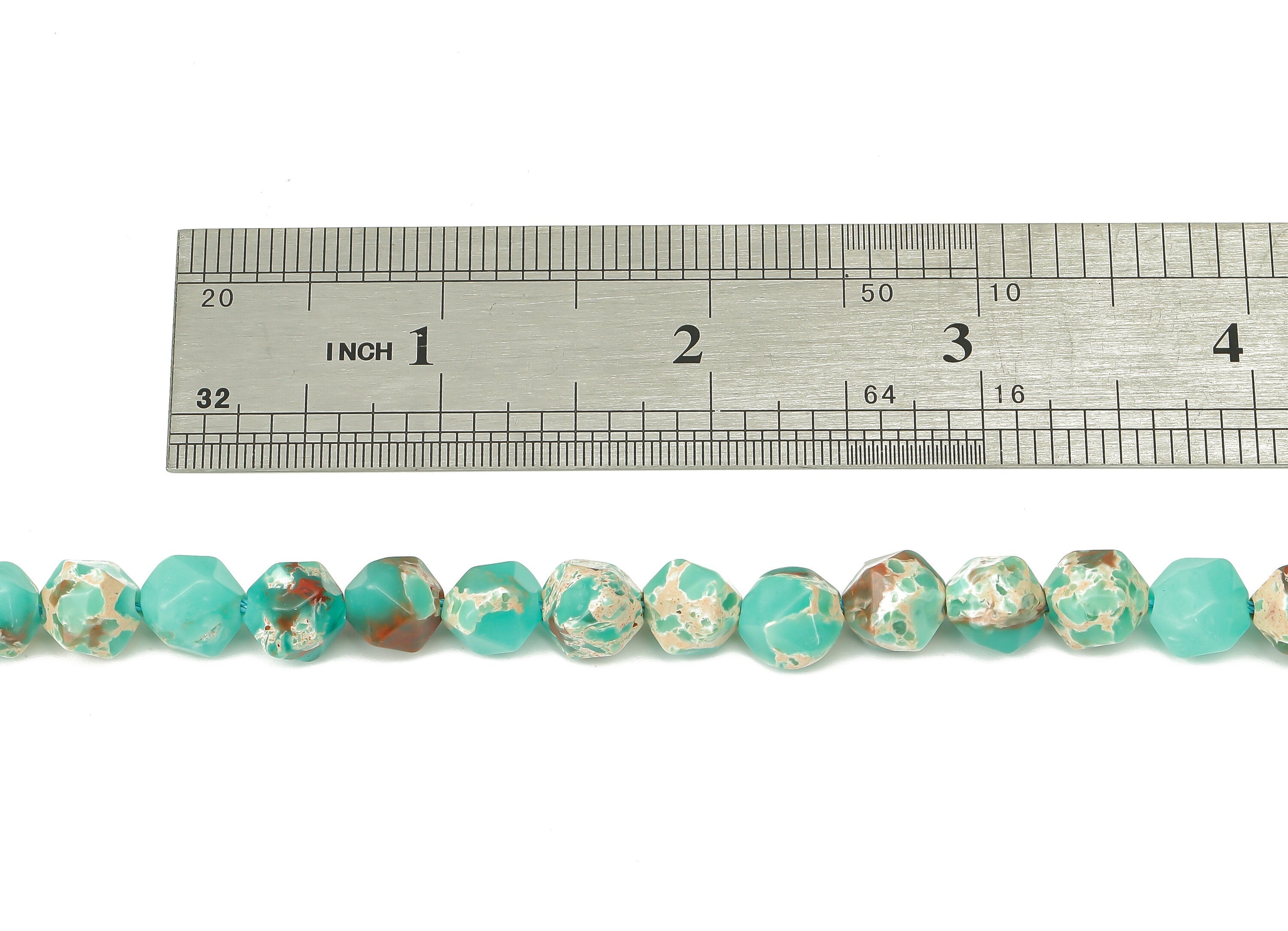 Natural Stone Blue Beads - 1 Strand 7inch - Faceted Gemstone Beads - Natural Stone Beads - 2x8.9x8.9mm - NS1861 - DOMEDBAZAAR