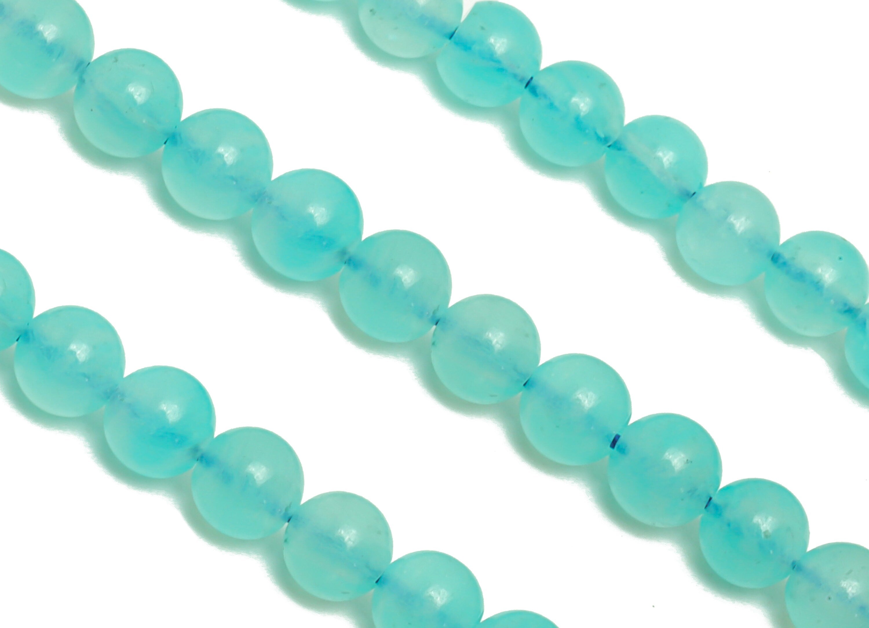 4mm Mozambique Amazonite Round Beads - Beads Crystal - Gemstone Mozambique Amazonite Beads - 15.5 &quot;/ Strand Beads - Natural Crystal - NS2064 - DOMEDBAZAAR