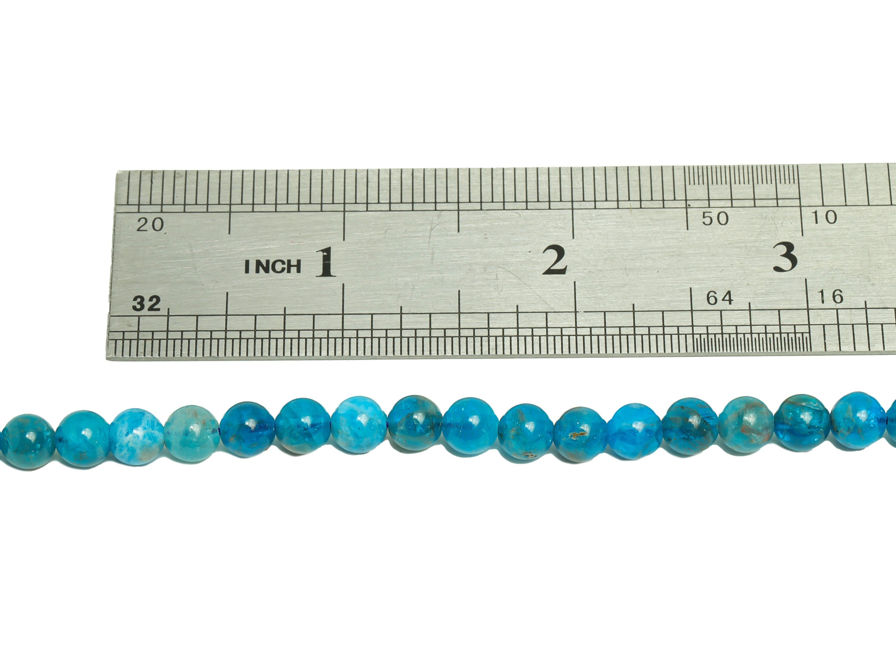 6.8mm Apatite Round Beads - Beads Crystal - Gemstone Apatite Beads - 15.5 &quot;/ Strand Round Beads - Natural Crystal Beads - NS2061 - DOMEDBAZAAR