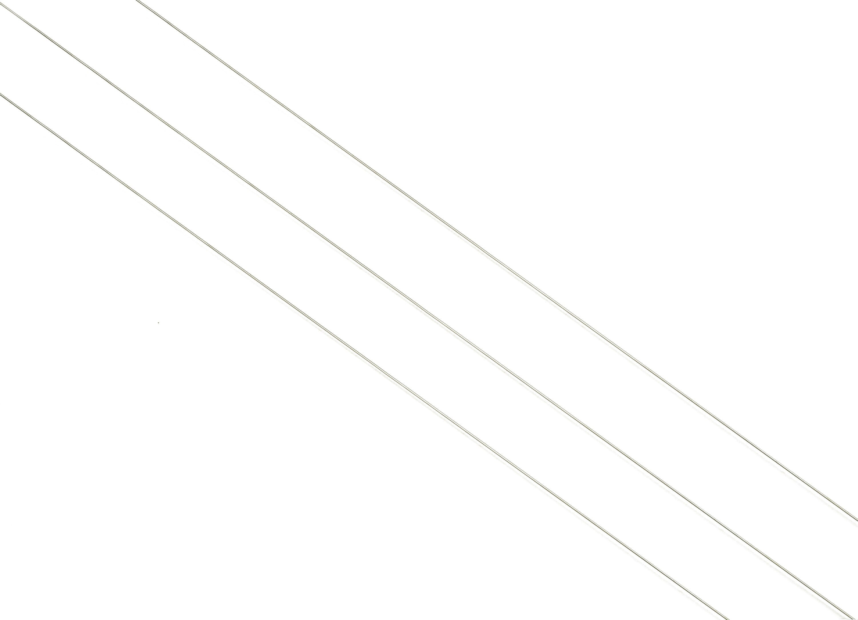 0.2mm Steel Wire - Wrapping Wire - Bulk Wire Beading - 304 Stainless Steel Silver - Solid Steel Wire - Jeweler Making -0.2x0.2mm -PP10493-20 - DOMEDBAZAAR