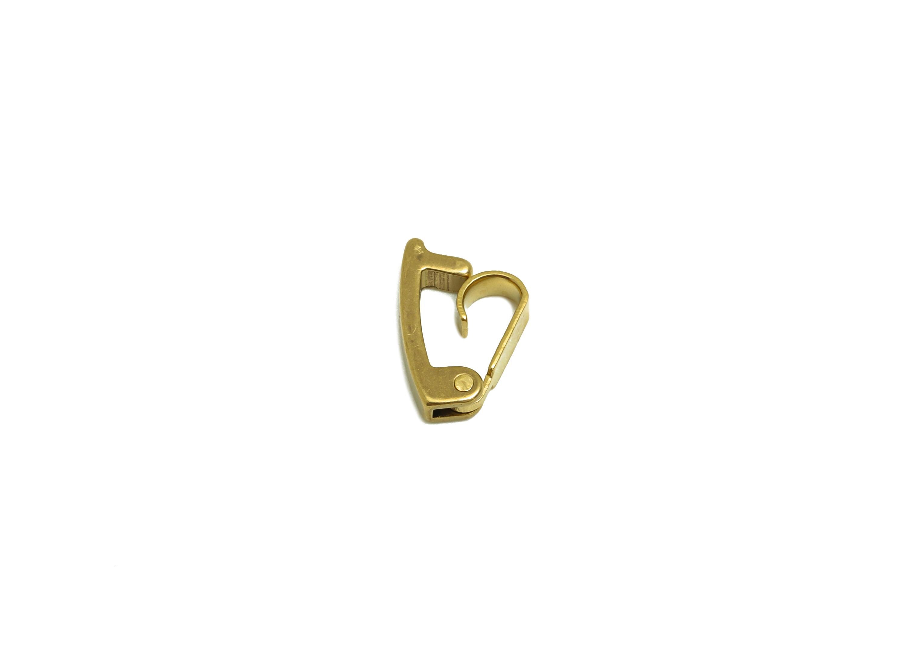 2mm Adjuster Slider Buckle - Raw Brass Adjuster Slider Connector Buckle - Brass Watch Buckle - Open Live Connection Clasp - RGP7356A - DOMEDBAZAAR