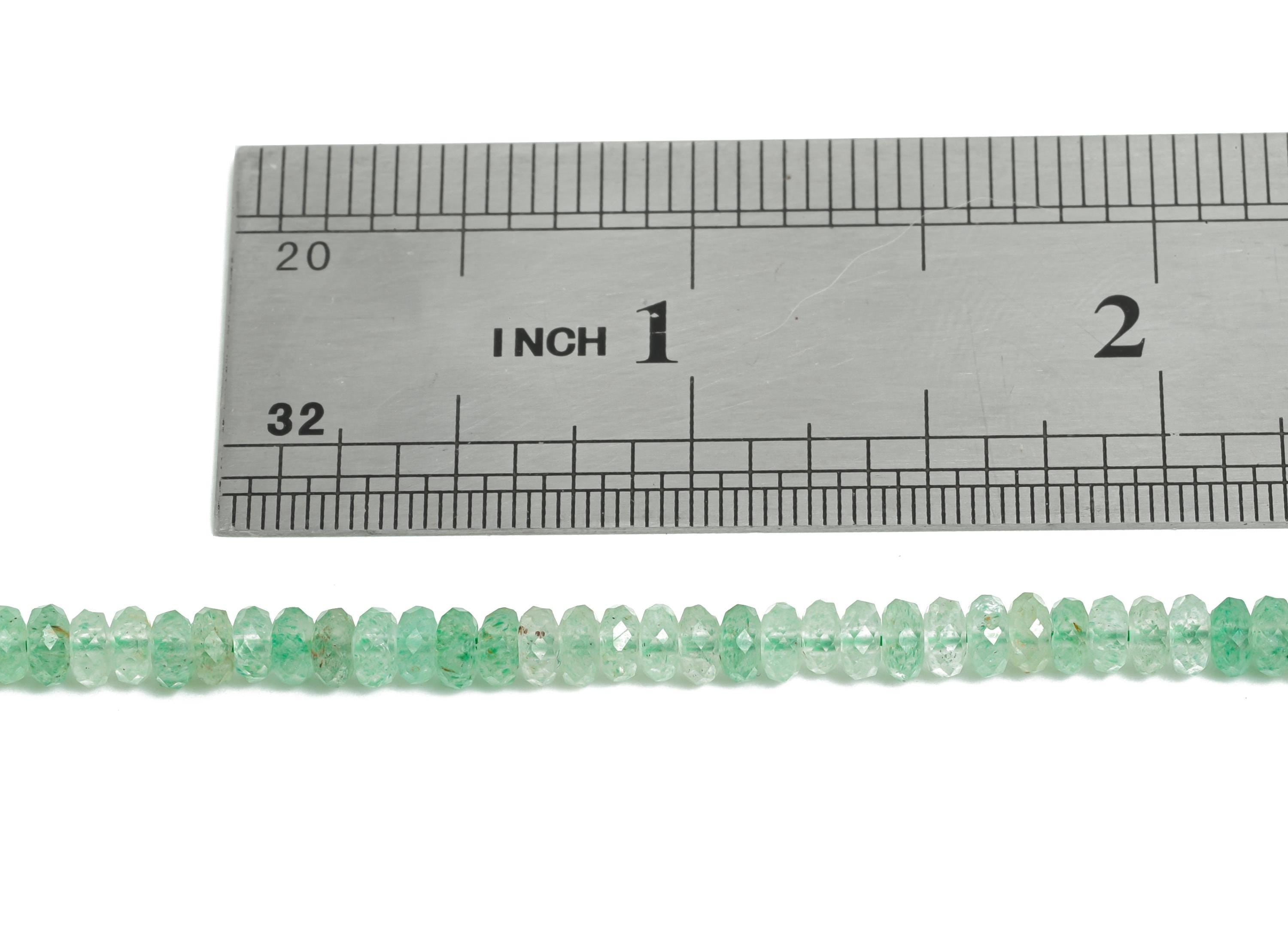 Strawberry Natural Stone Beads - Rondella Oblate Strawberry 15.5inch /Strand - Gemstone Beads for Necklace/Bracelet - DIY Craft Bead -NS2413 - DOMEDBAZAAR