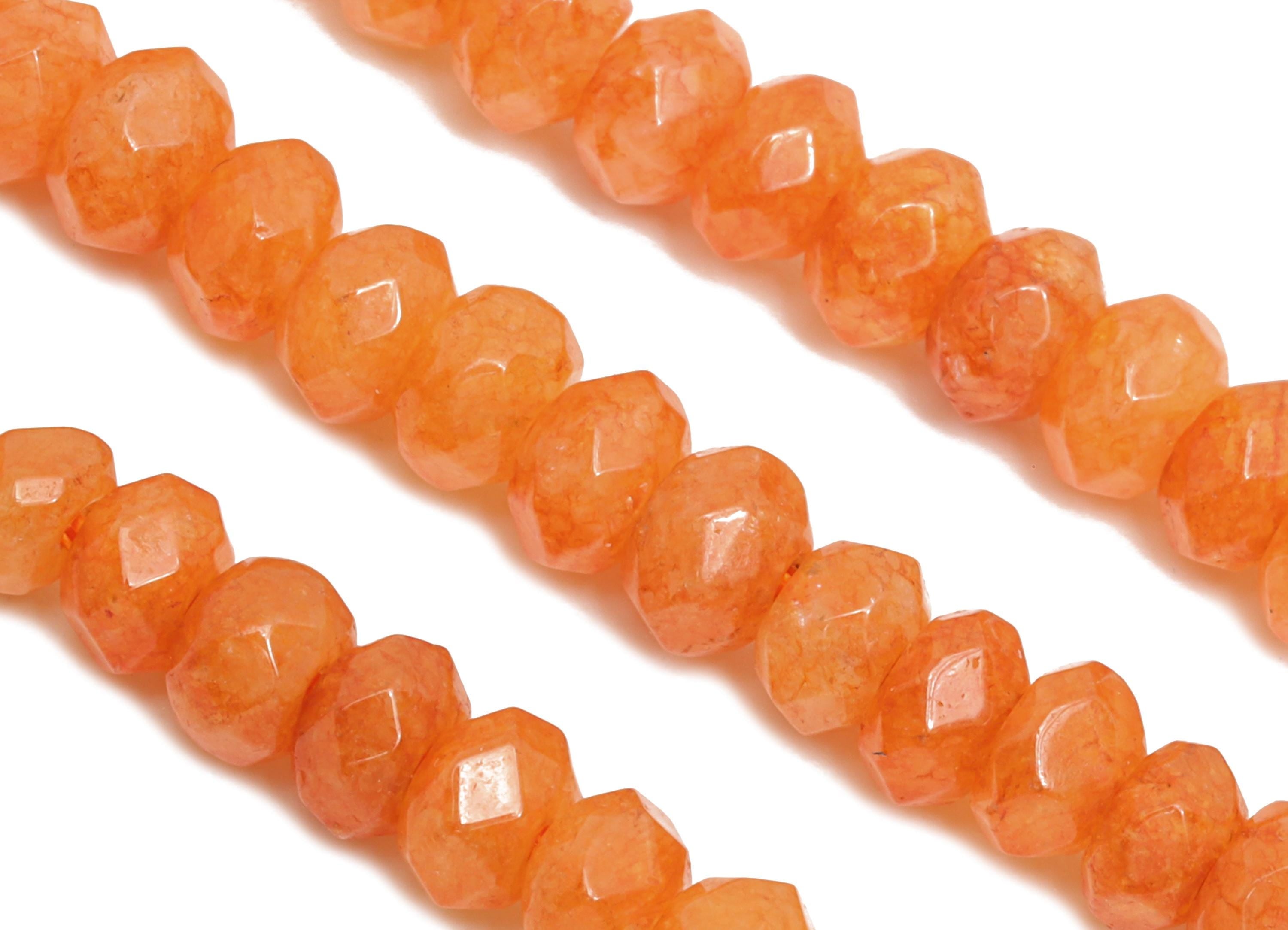2x4mm Red Aventurine Beads - Smooth Rondella Red Aventurine 14.56 inch /Strand - DIY Crafting Gemstone Beads - Healing Stone Beads - NS2983 - DOMEDBAZAAR