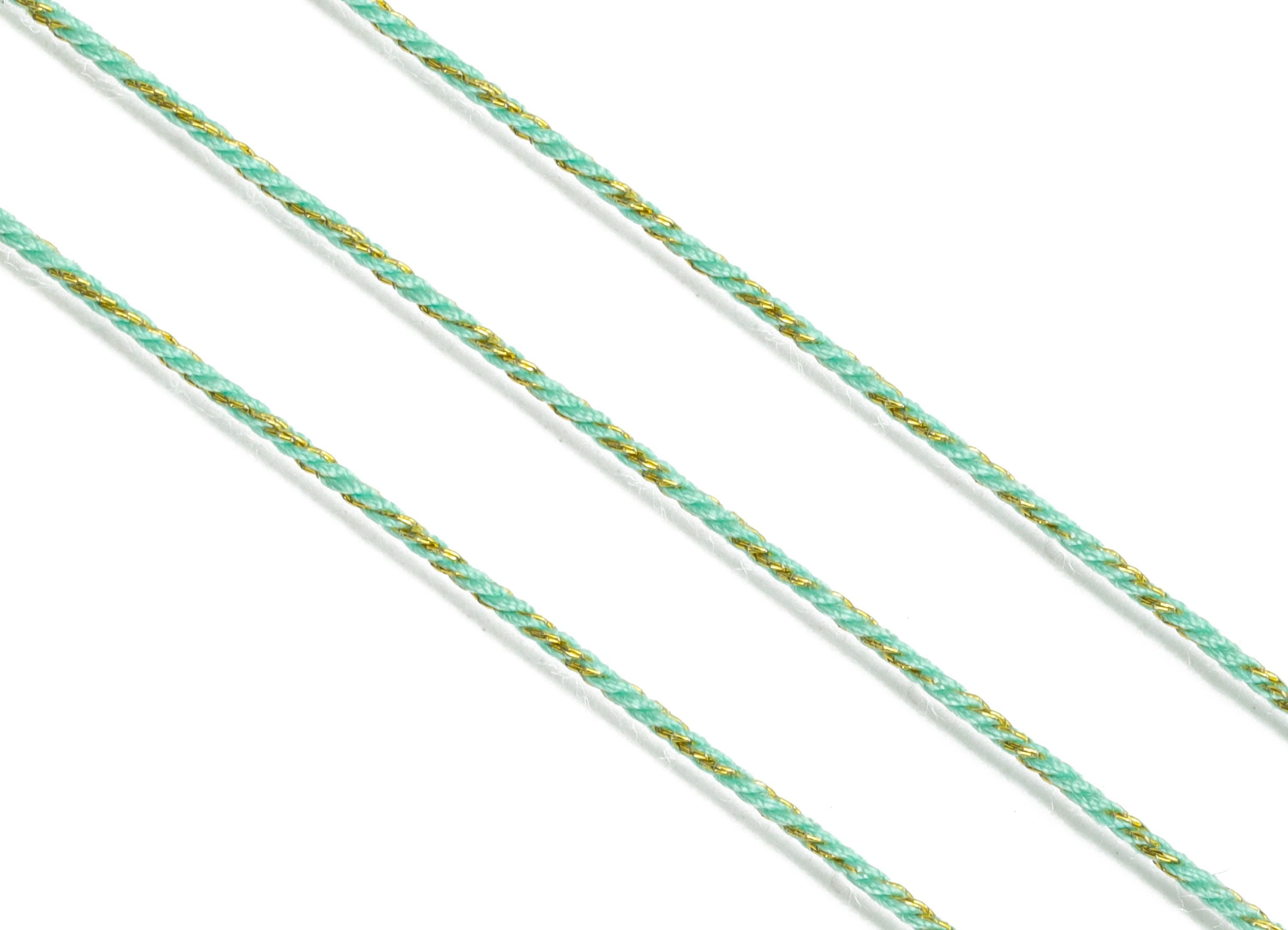 1mm Nylon Starlight Cotton - Hand-Rubbed Cotton Thread - Starlight Cotton Cord - Handwoven Rope - Soft Cotton Weaving  - 110m/Roll - HM1064A - DOMEDBAZAAR