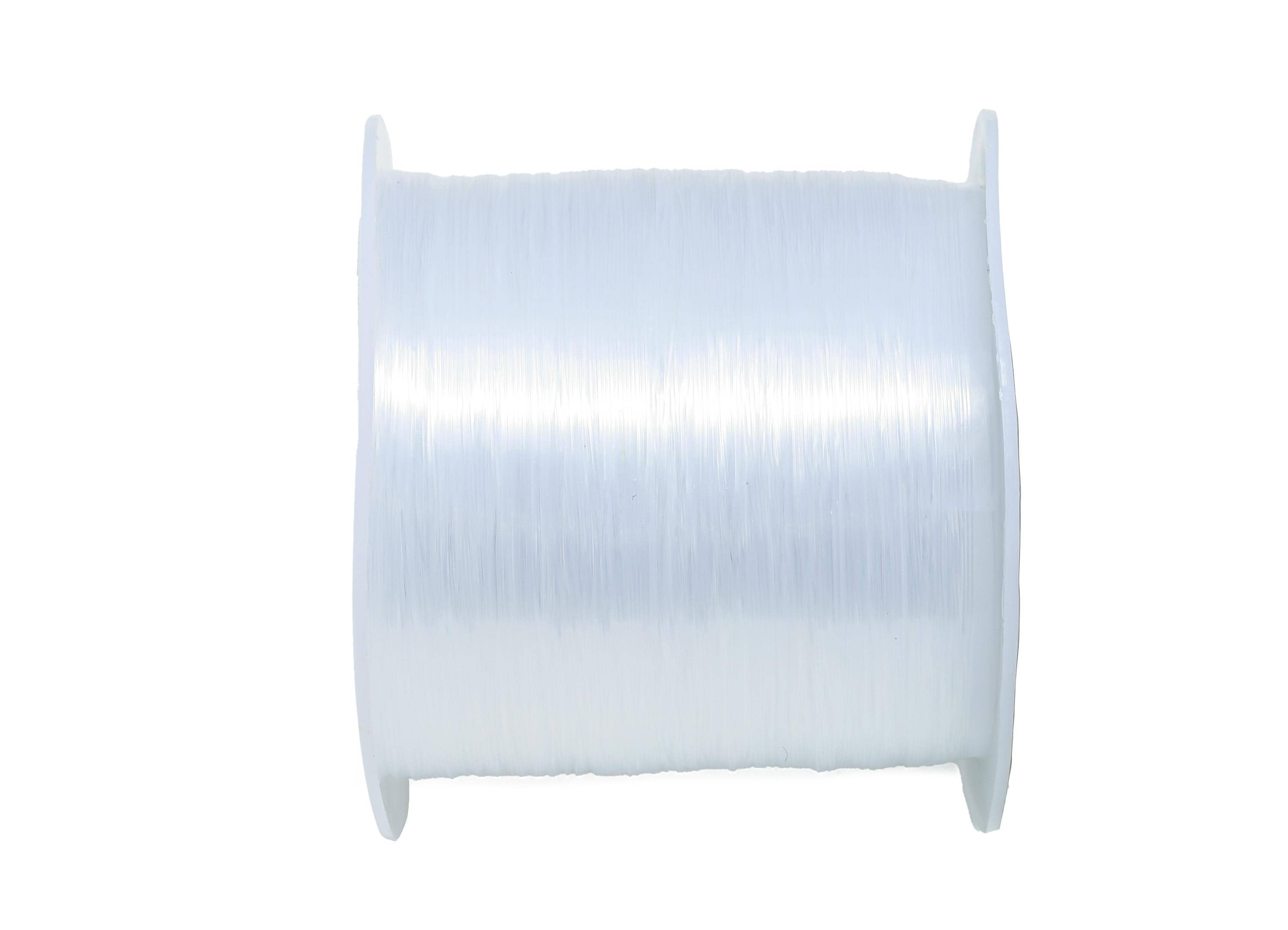 0.25mm Clear Beading Thread - Fishing Line for Crafts 80m/Roll - Clear Bead String Jewelry Making - Plastic Crystal Beading- TH1100