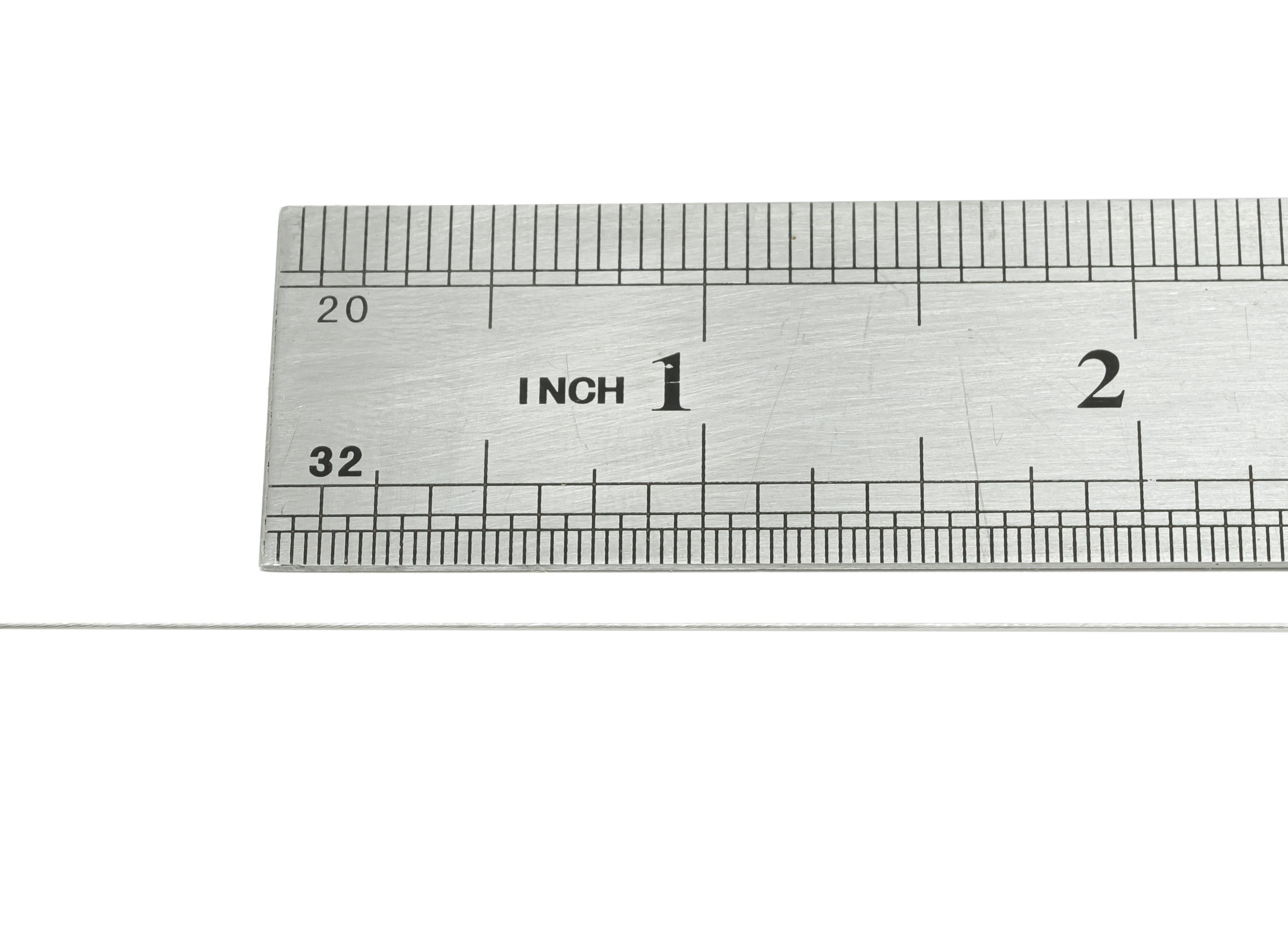 0.3mm Stainless Steel Wire Spool - 50m/Roll - Steel Color High-Quality Metallic Stainless Steel Craft Wire - DIY Steel Wire Roll - HM1076