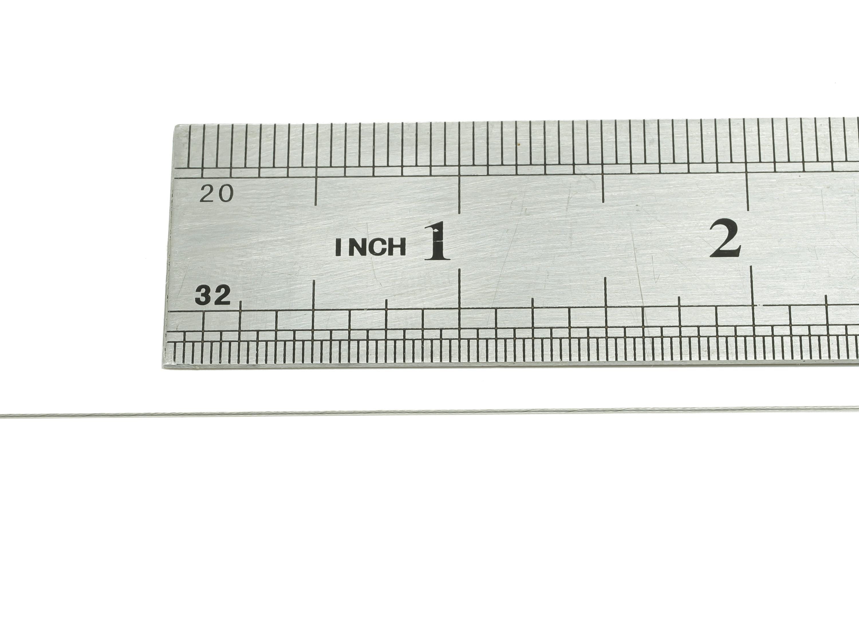 0.4mm Stainless Steel Wire Spool - 50m/Roll - High-Quality Metallic Stainless Steel Craft Wire - DIY Jewelry  Steel Color Wire Roll - HM1077