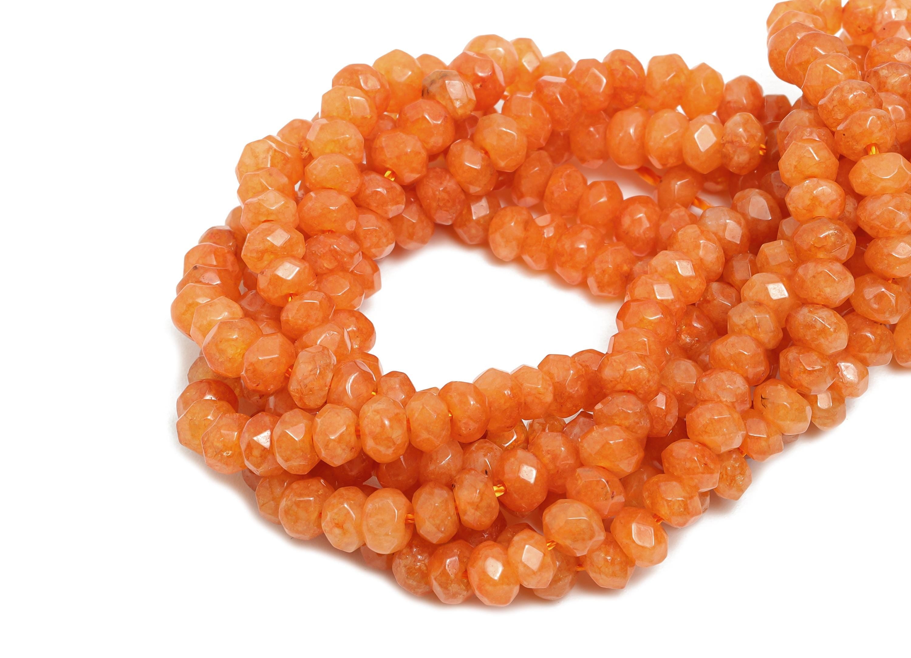 2x4mm Red Aventurine Beads - Smooth Rondella Red Aventurine 14.56 inch /Strand - DIY Crafting Gemstone Beads - Healing Stone Beads - NS2983 - DOMEDBAZAAR