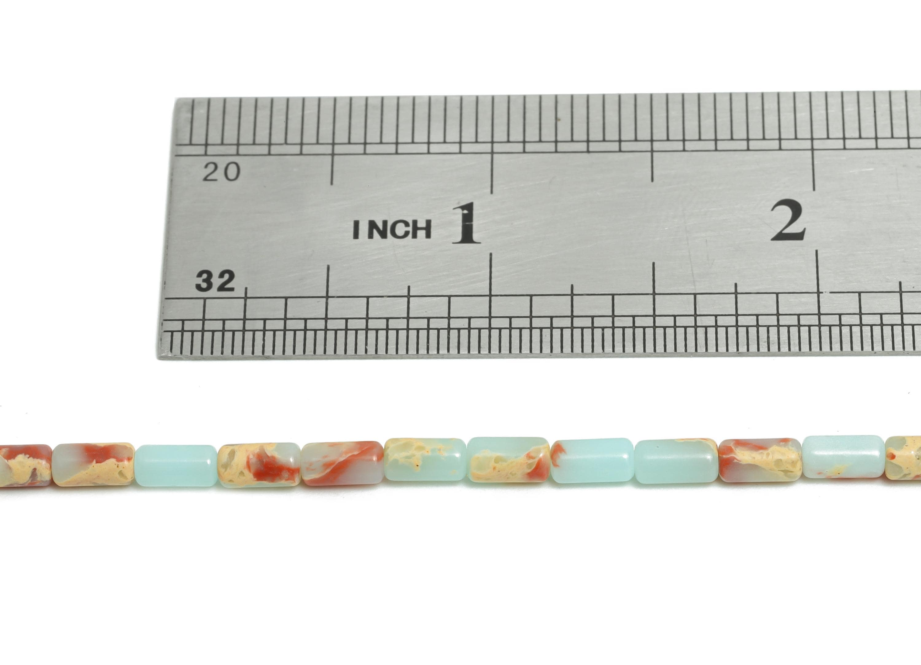 6x3mm Shoushan Natural Stone - Cylinder Bead 15.35 Inch/Strand -  Cylinder Tube High-Quality Gemstone Bead - Bead Craft Supplies - NS2973 - DOMEDBAZAAR