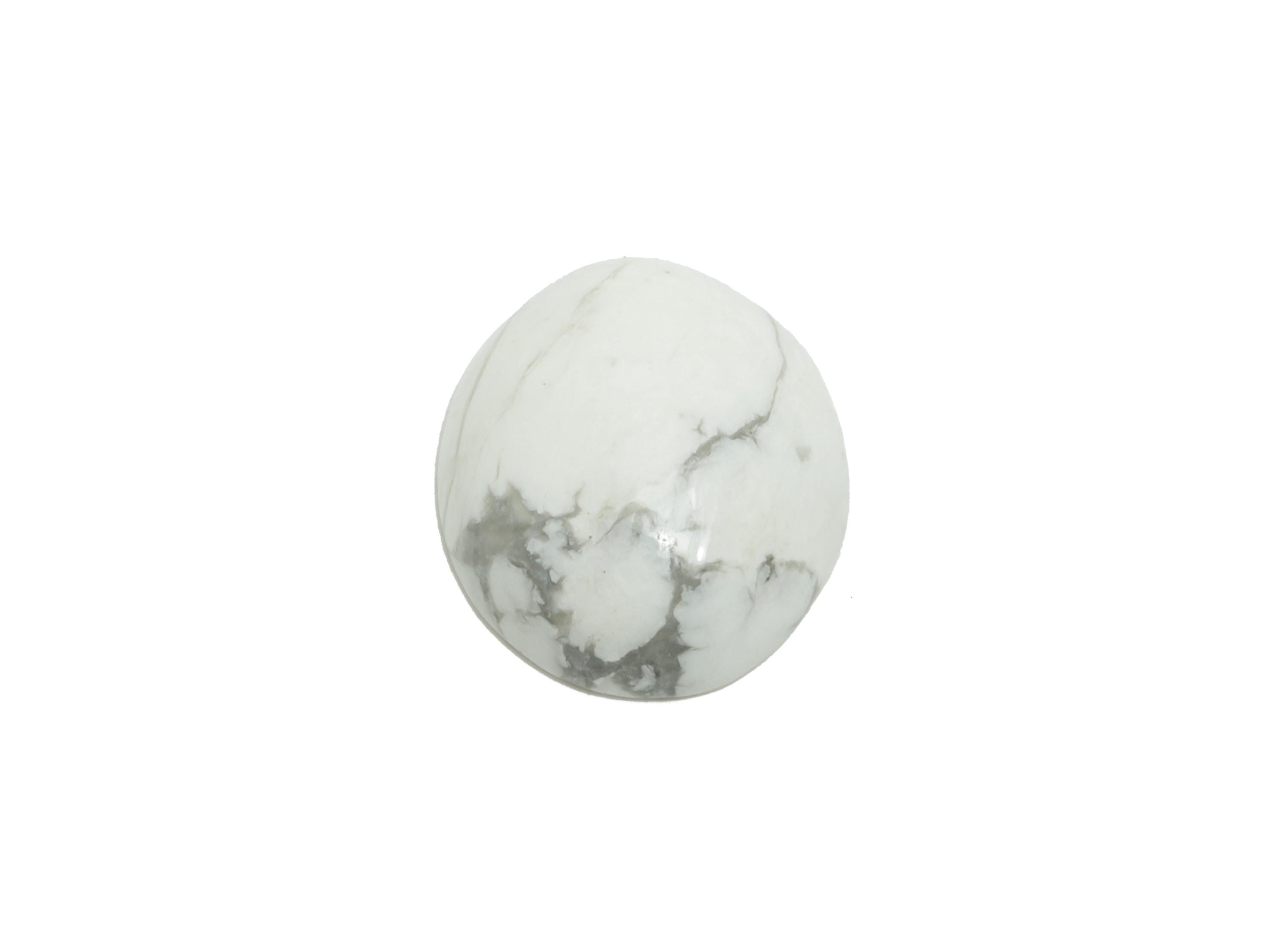 10*12mm White Turquoise Natural Stone - Oval Cabochon for DIY Making - Setting Stone for Ring or Pendant - Decorative Gemstone - NS2900 - DOMEDBAZAAR